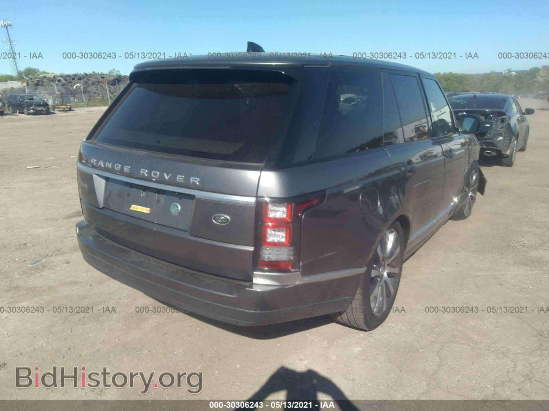 2017 LAND ROVER RANGE ROVER - VIN: SALGS2FEXHA323865 - Фото 4