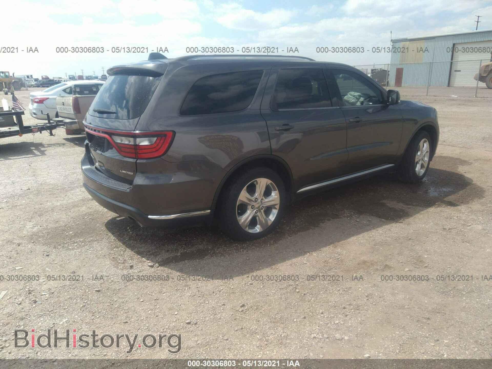 2014 DODGE DURANGO - VIN: 1C4RDHDG5EC970692 - Фото 4