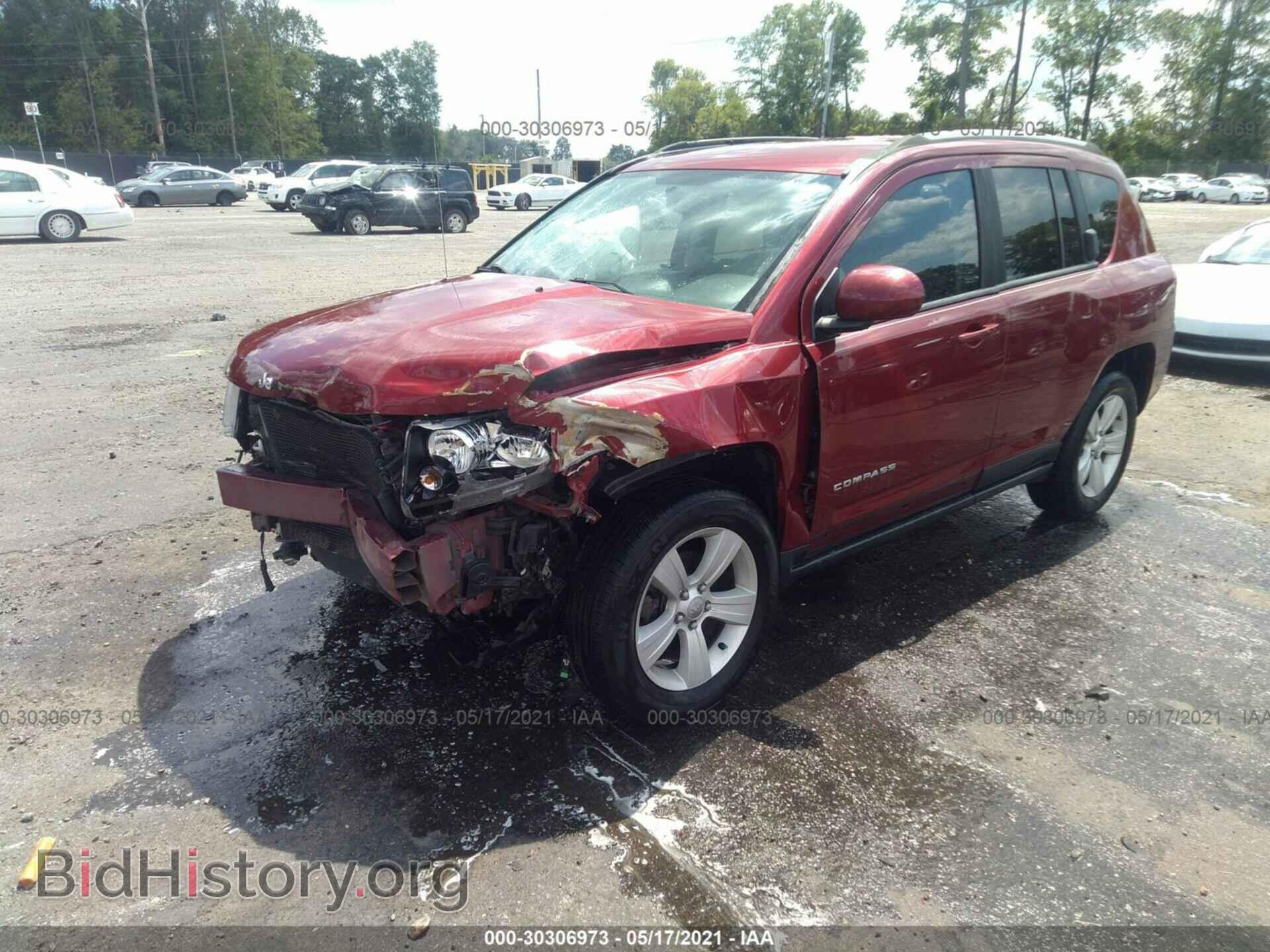 2016 JEEP COMPASS - VIN: 1C4NJDEB6GD687251 - Фото 2