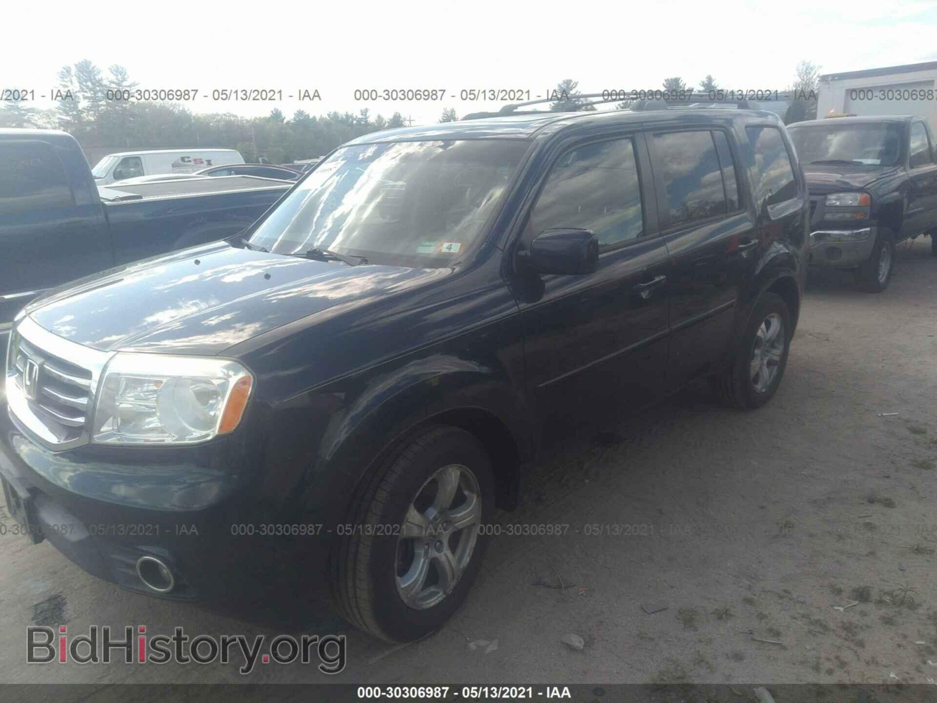 2012 HONDA PILOT - VIN: 5FNYF4H52CB025075 - Фото 2