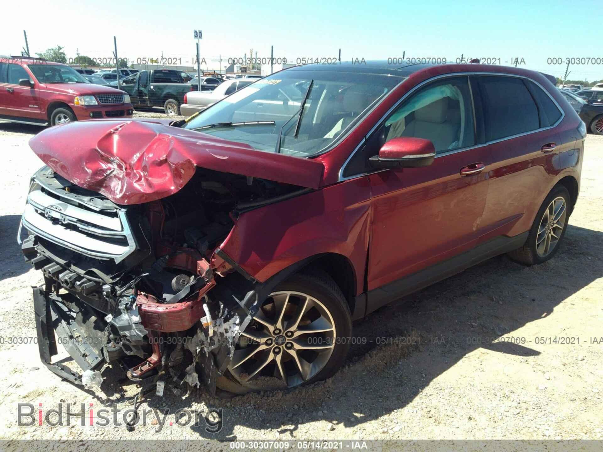 2016 FORD EDGE - VIN: 2FMPK3K81GBC19678 - Фото 2