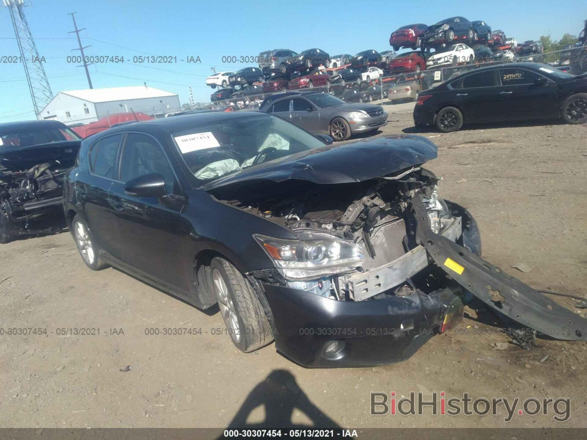 Photo JTHKD5BH3B2015207 - LEXUS CT 200H 2011