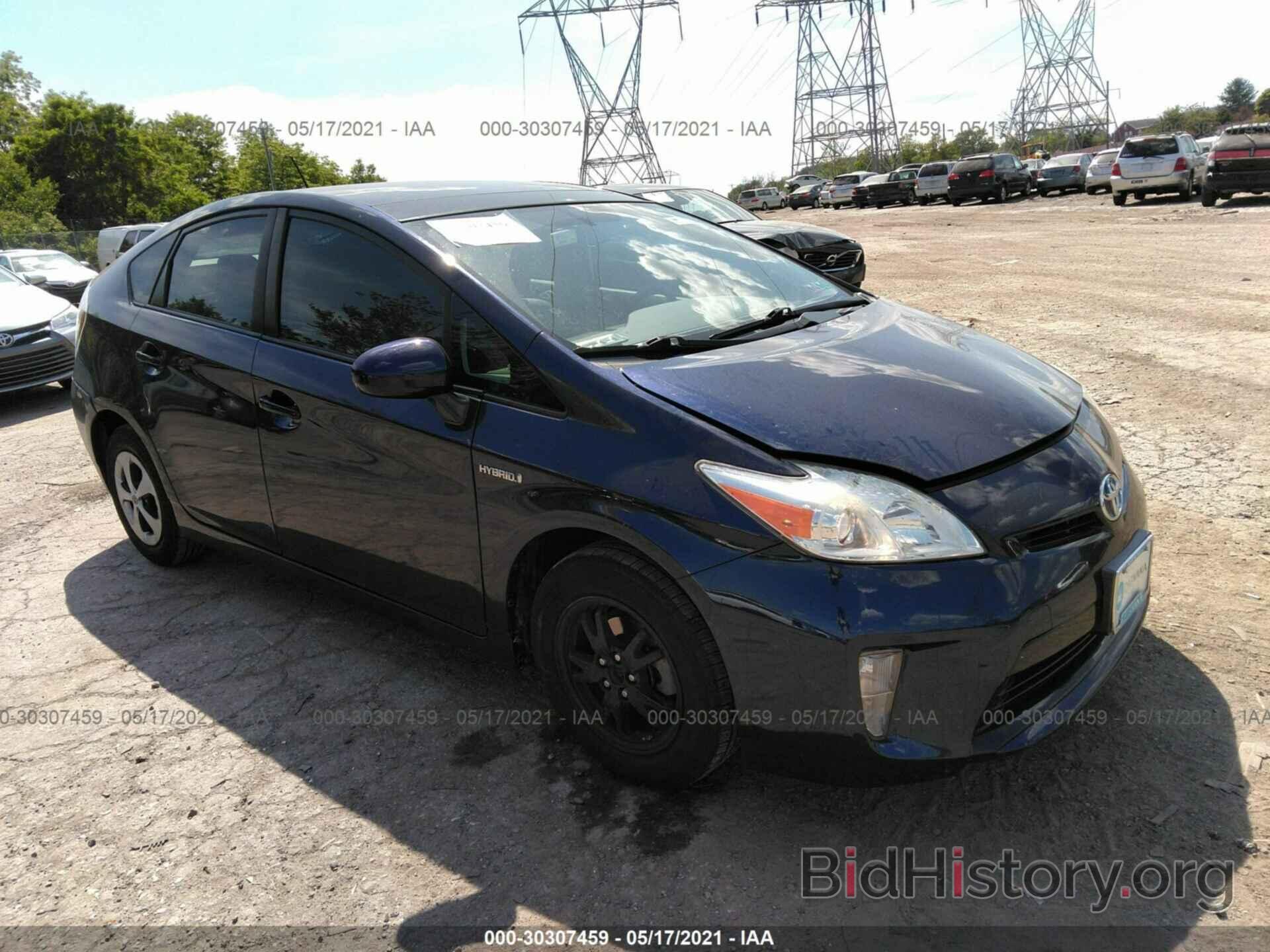 Photo JTDKN3DU7D1726642 - TOYOTA PRIUS 2013