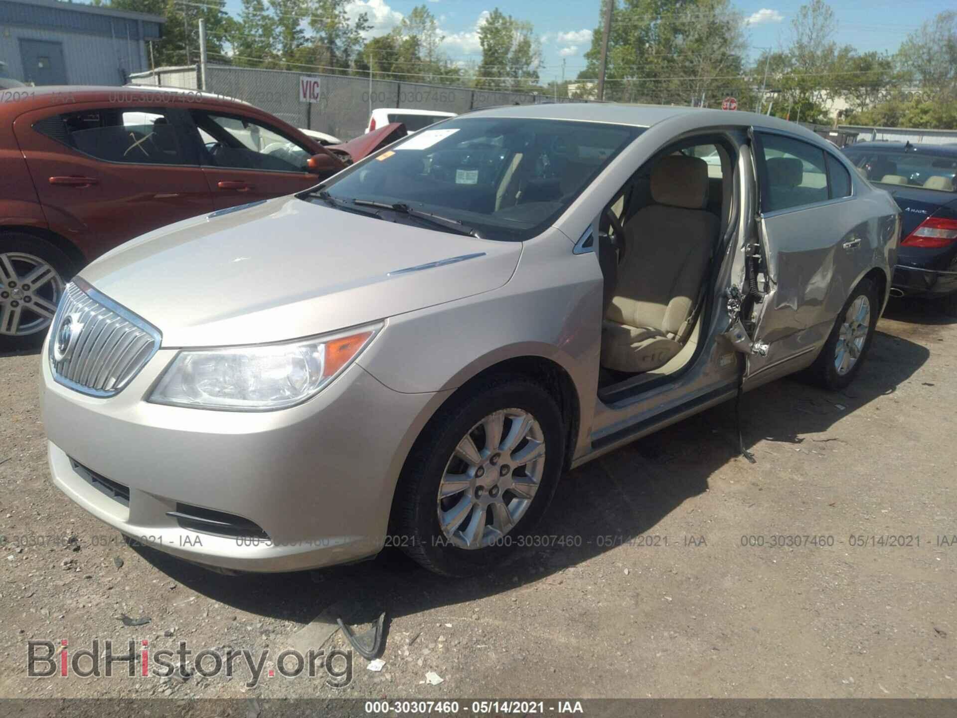 2012 BUICK LACROSSE - VIN: 1G4GB5E38CF169169 - Фото 2