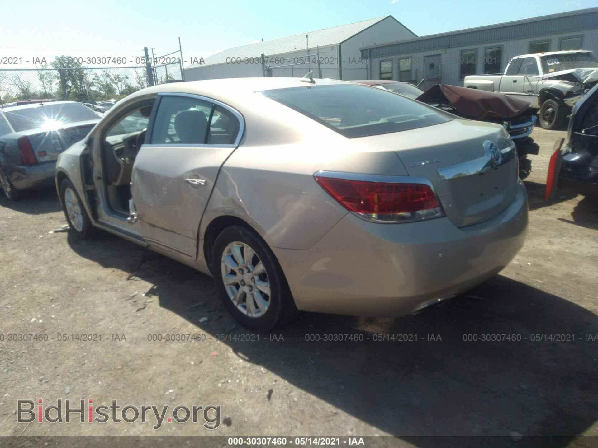 2012 BUICK LACROSSE - VIN: 1G4GB5E38CF169169 - Фото 3