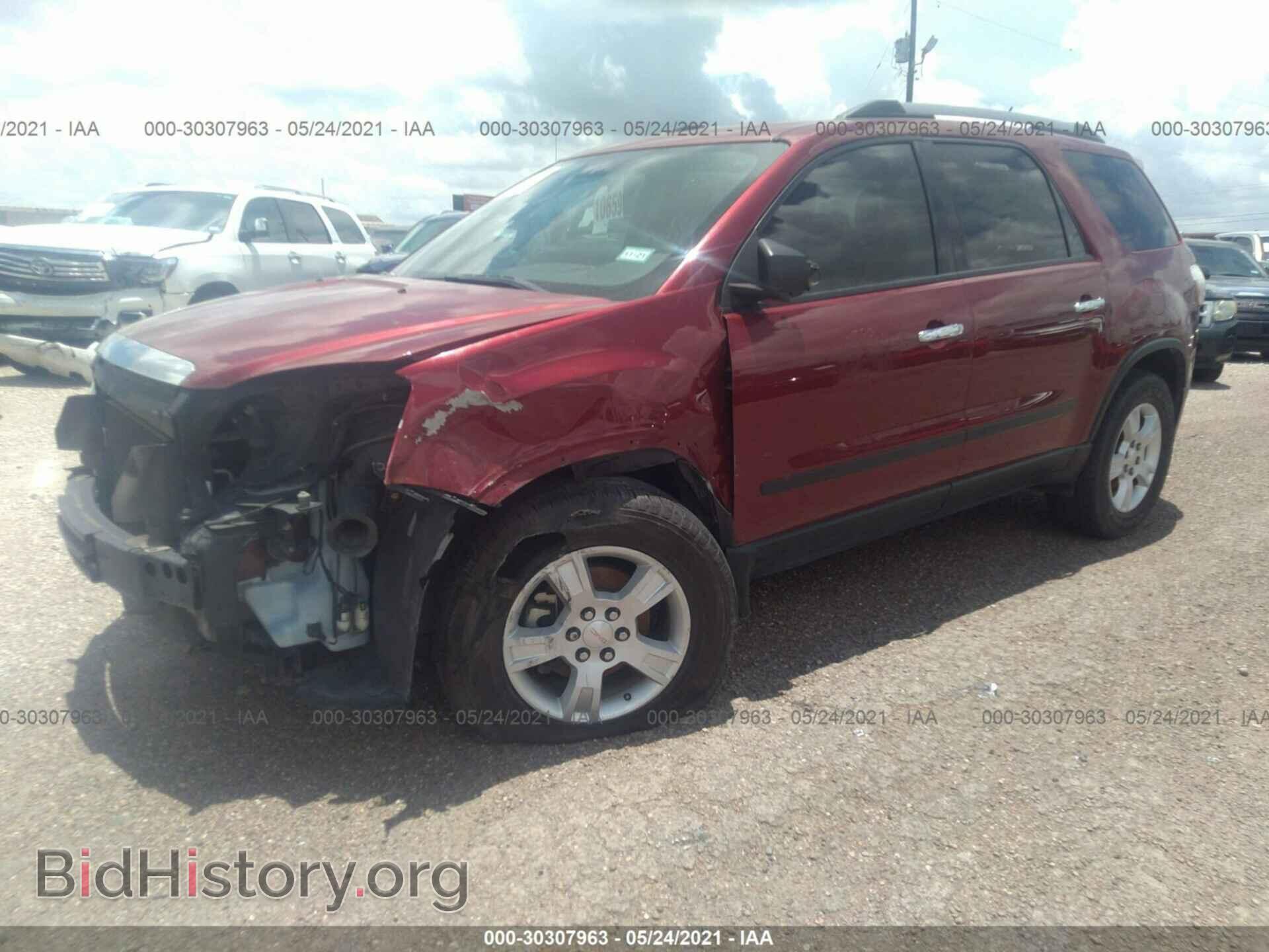 2010 GMC ACADIA - VIN: 1GKLRKED4AJ229341 - Фото 2