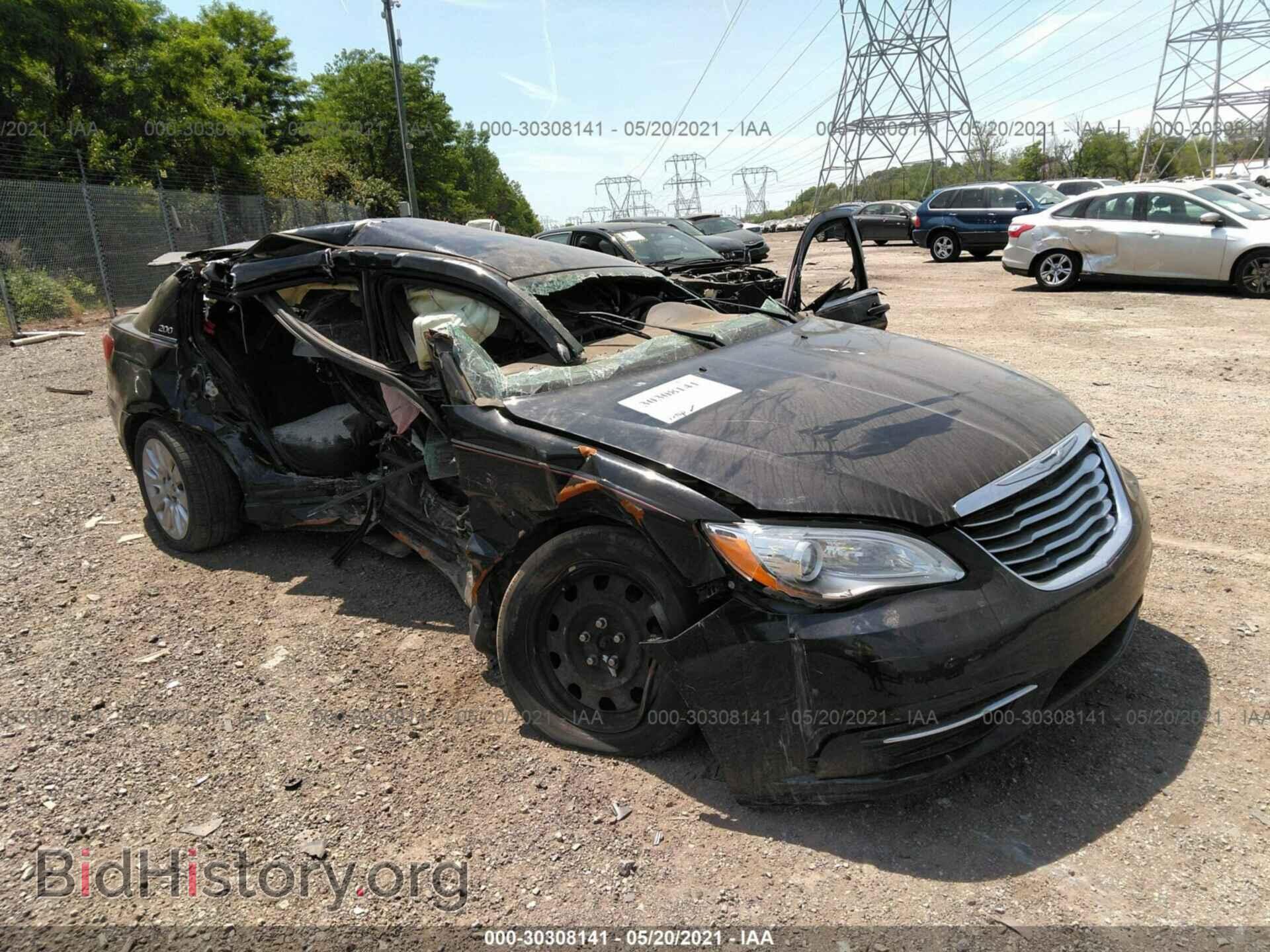 Фотография 1C3CCBAB3DN733754 - CHRYSLER 200 2013