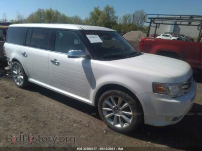 2010 Ford FLEX Limited, белый — VIN 2FMGK5DC3ABA99743, IAAI