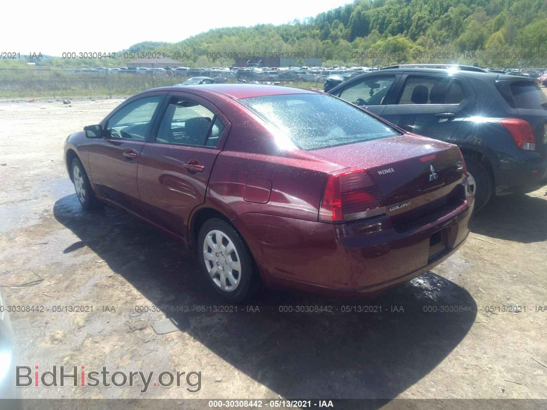 2007 MITSUBISHI GALANT - VIN: 4A3AB36F97E033763 - Фото 3