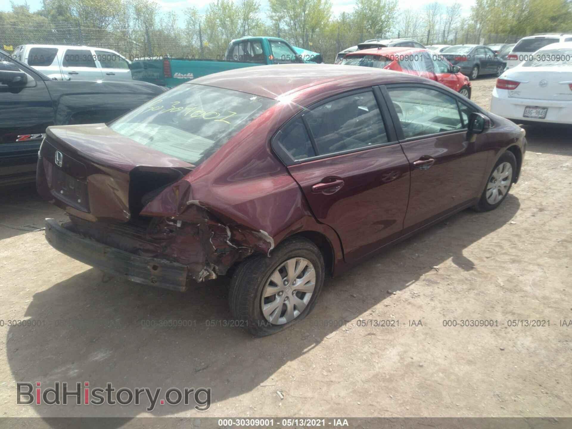 2012 HONDA CIVIC SDN - VIN: 19XFB2F54CE079302 - Фото 4