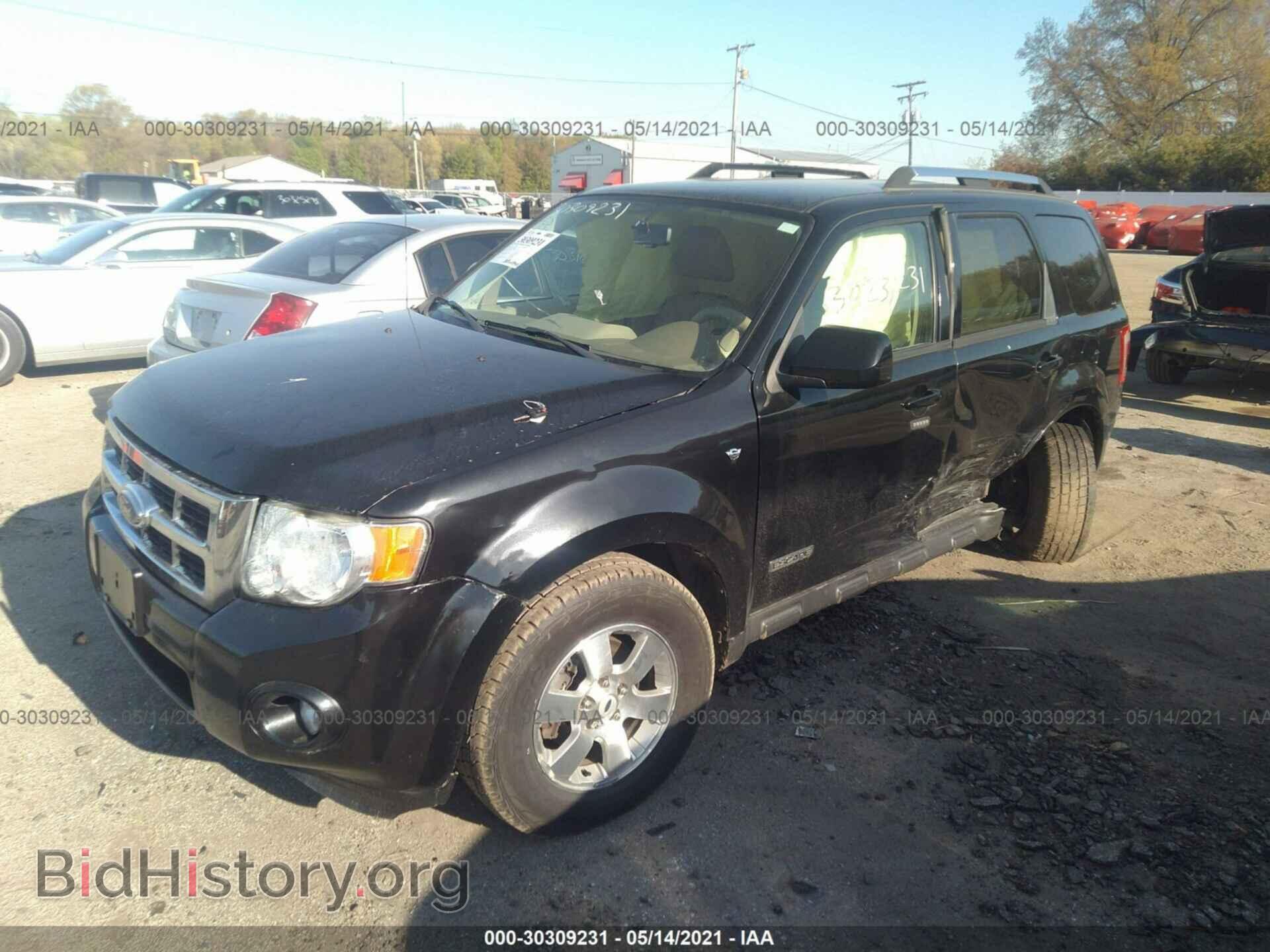2008 FORD ESCAPE - VIN: 1FMCU04128KE19399 - Фото 2