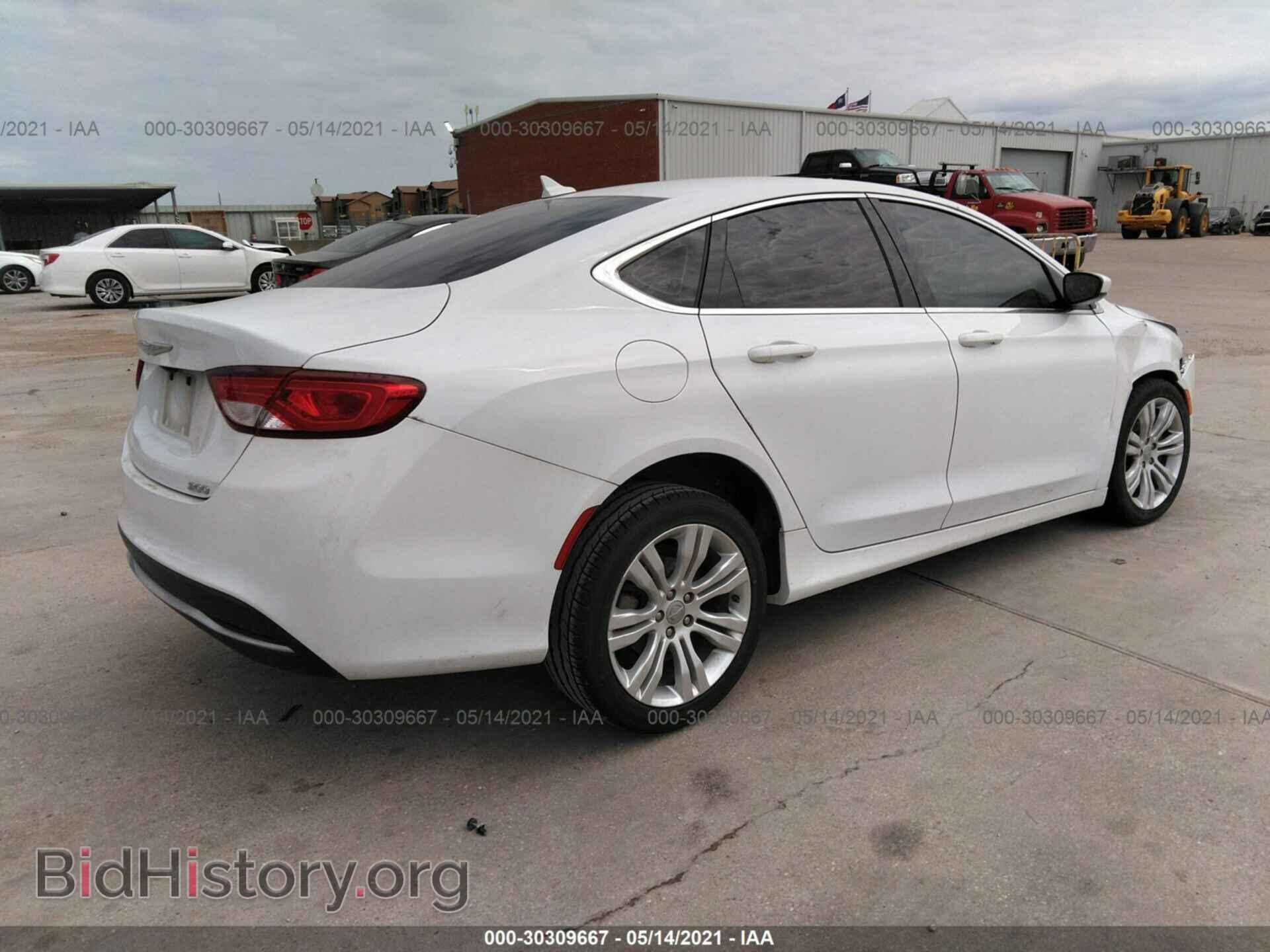 2016 CHRYSLER 200 - VIN: 1C3CCCAB6GN117492 - Фото 4