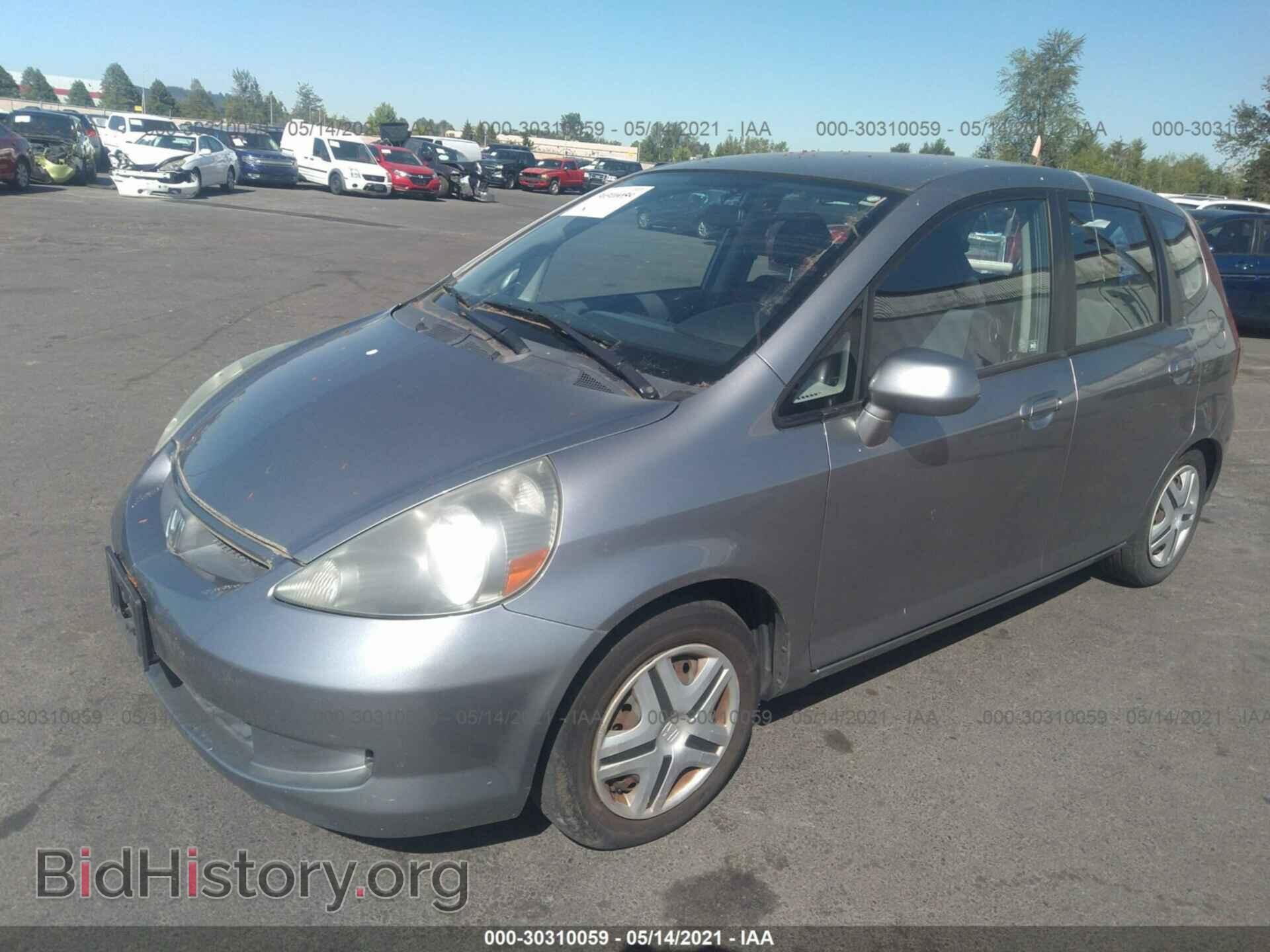 2007 HONDA FIT - VIN: JHMGD38427S006875 - Фото 2