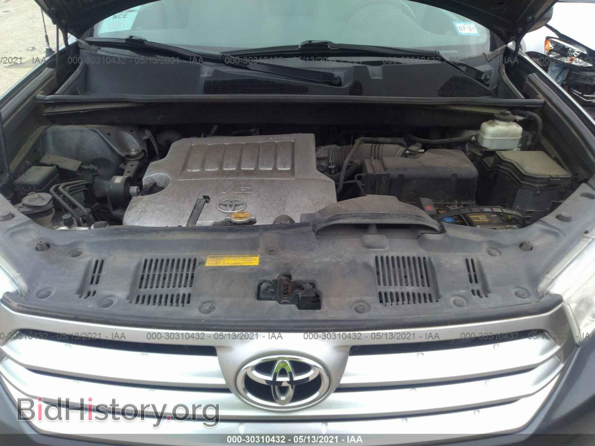 2012 TOYOTA HIGHLANDER - VIN: 5TDBK3EH7CS116445 - Фото 10