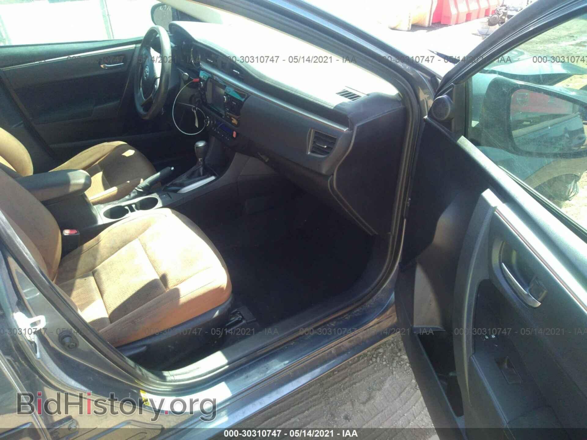 2014 TOYOTA COROLLA - VIN: 5YFBURHEXEP004765 - Фото 5