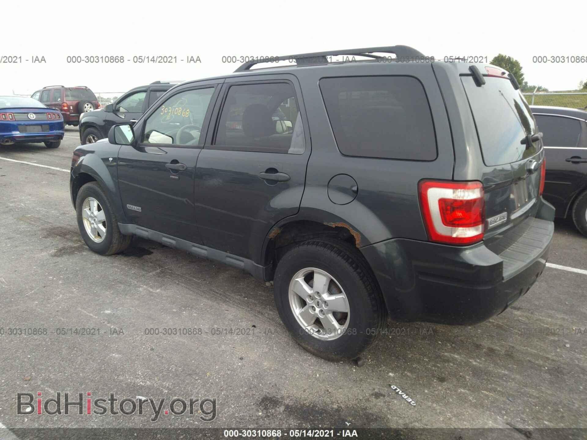 2008 FORD ESCAPE - VIN: 1FMCU03128KB06502 - Photo 3