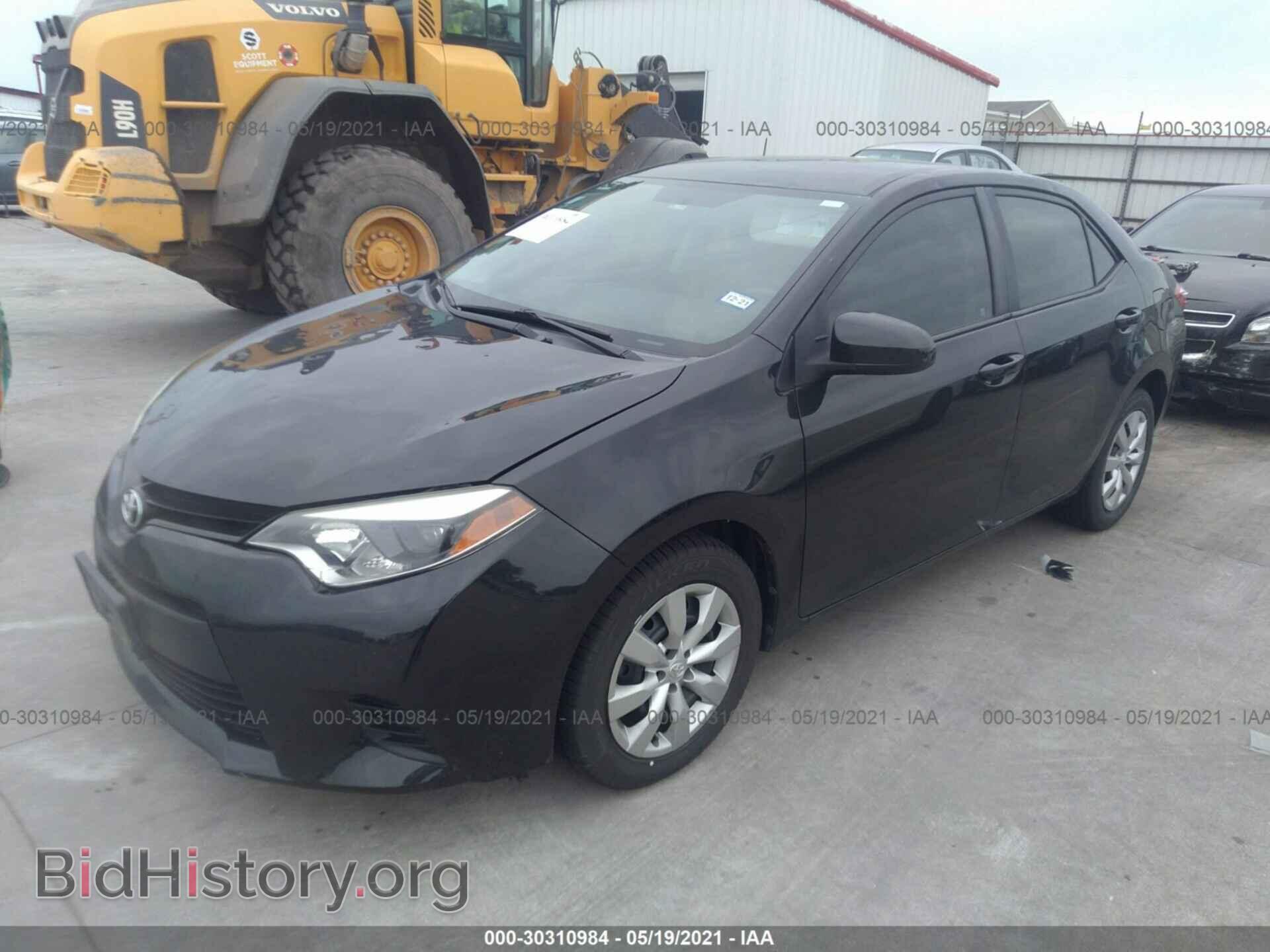 2014 TOYOTA COROLLA - VIN: 2T1BURHEXEC108009 - Фото 2