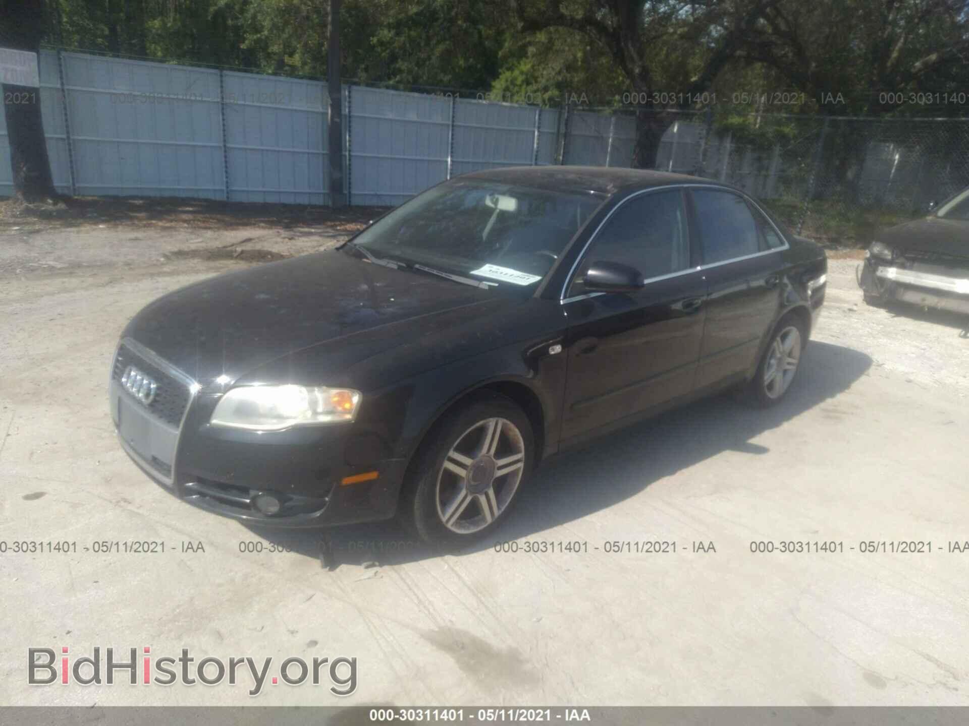 2007 AUDI A4 - VIN: WAUDF78E17A062033 - Photo 2