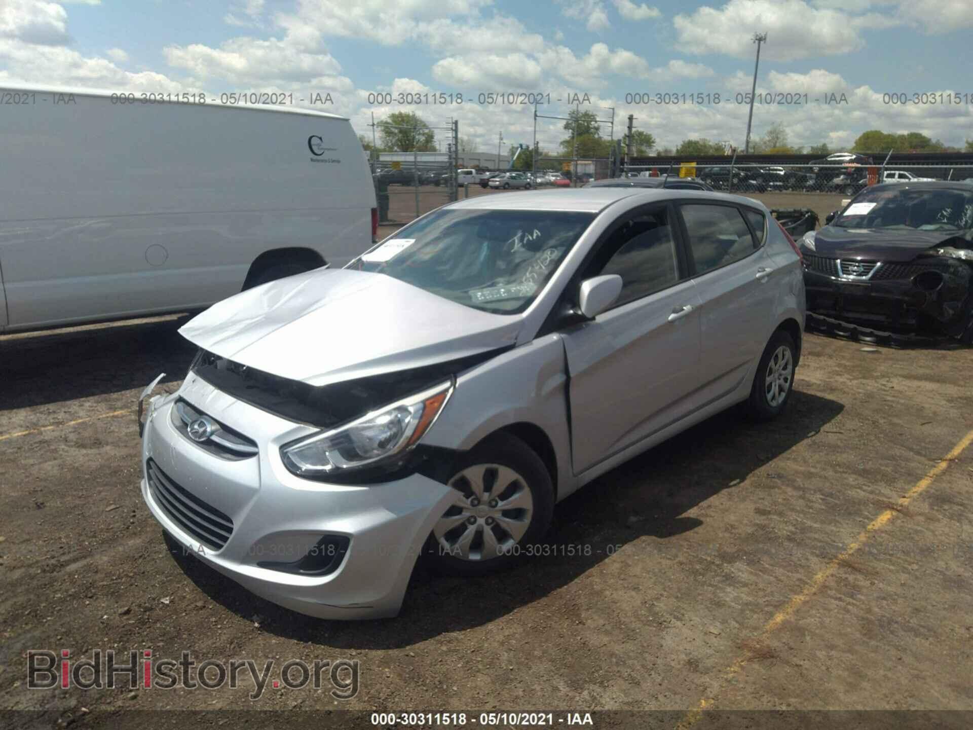 2016 HYUNDAI ACCENT - VIN: KMHCT5AE9GU255420 - Фото 2