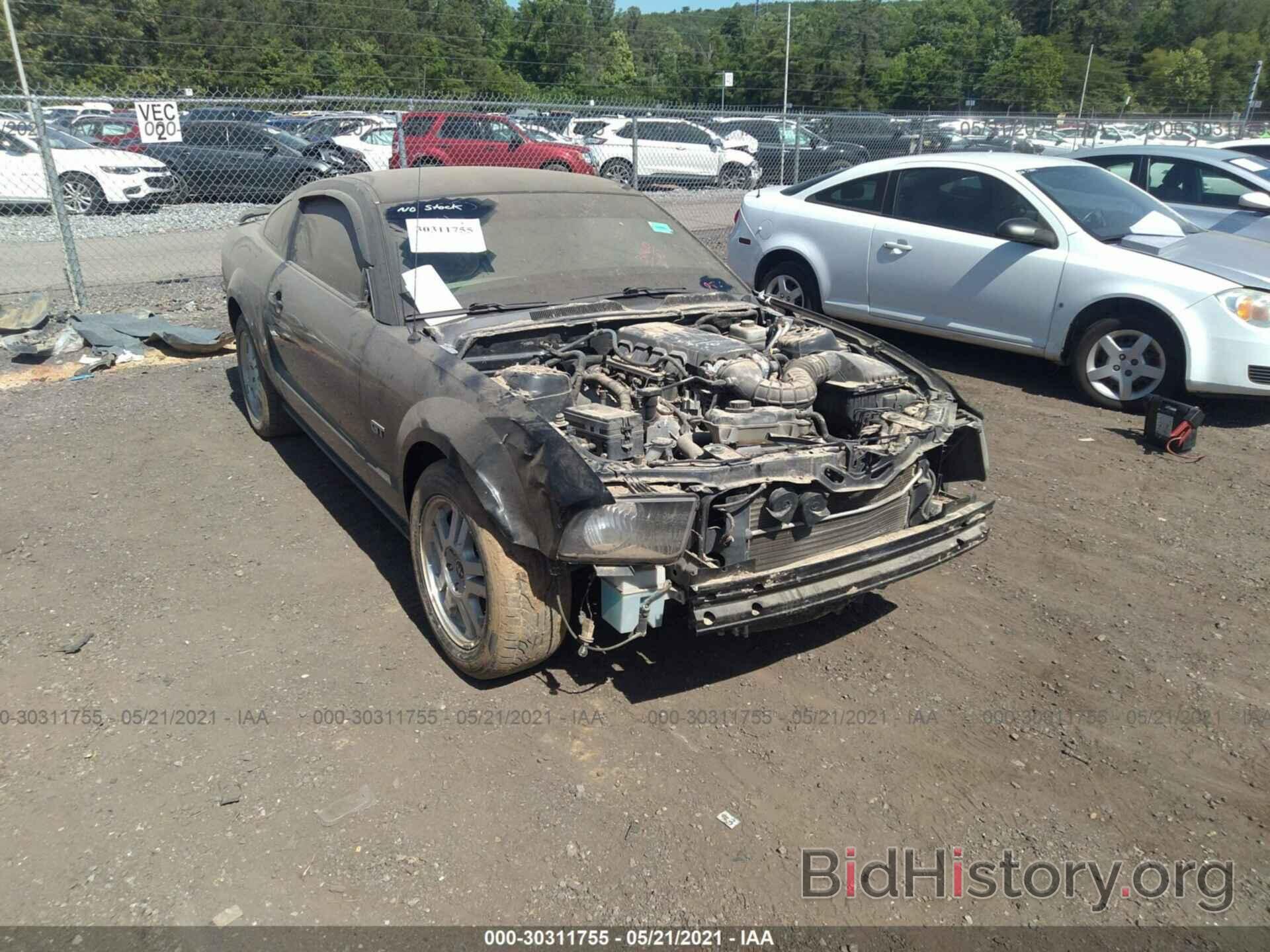 Photo 1ZVFT82HX75360969 - FORD MUSTANG 2007