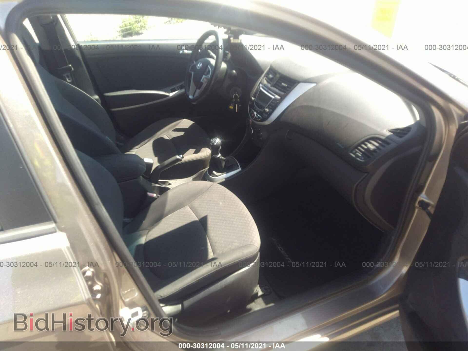 2012 HYUNDAI ACCENT - VIN: KMHCU5AE4CU036839 - Фото 5