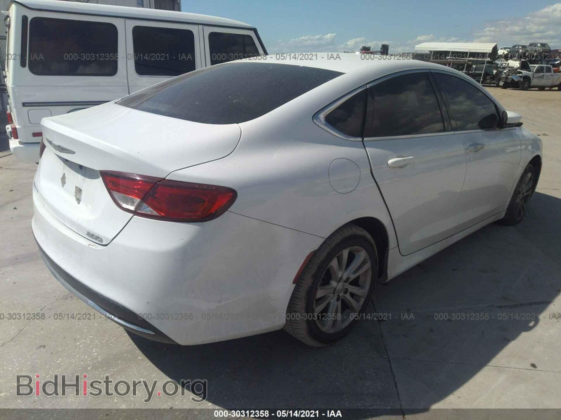 2015 CHRYSLER 200 - VIN: 1C3CCCAB8FN694507 - Фото 4