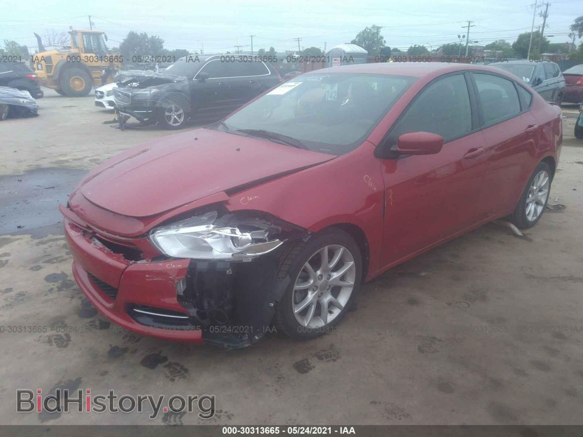 2013 DODGE DART - VIN: 1C3CDFBA7DD153326 - Фото 2