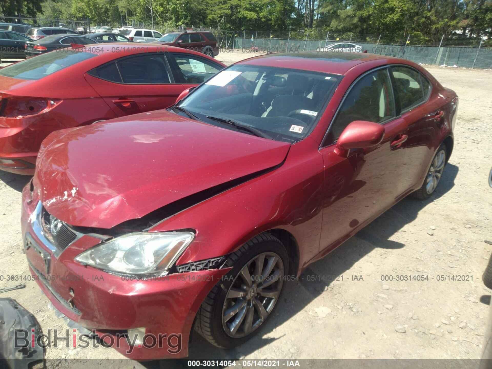 2007 LEXUS IS 250 - VIN: JTHCK262572009916 - Фото 2