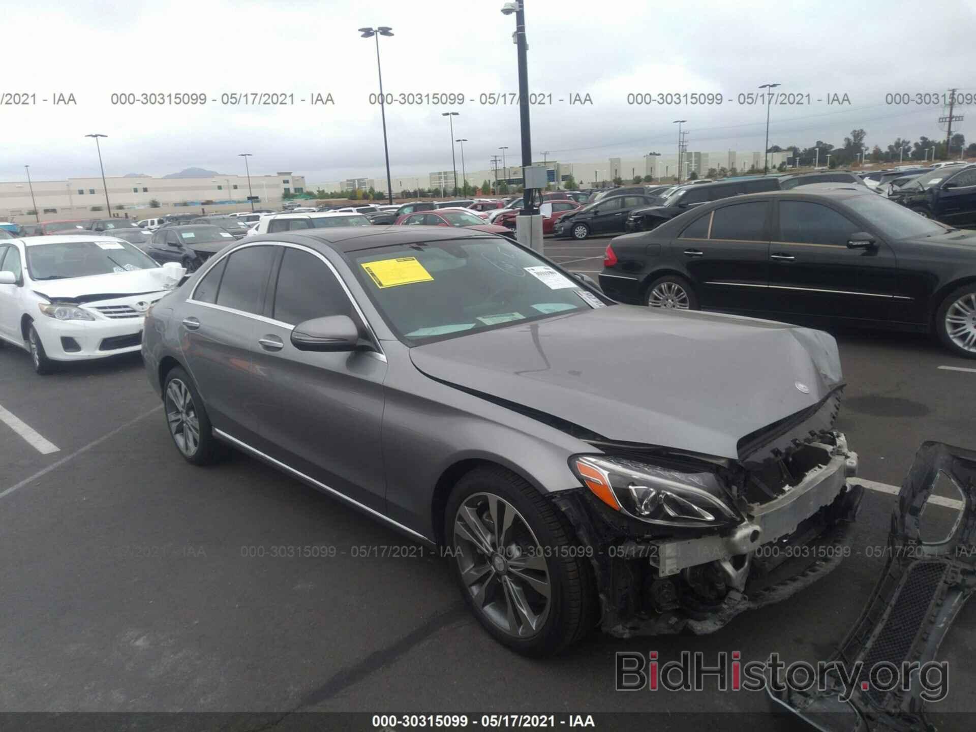 Photo 55SWF4JB7GU165084 - MERCEDES-BENZ C-CLASS 2016