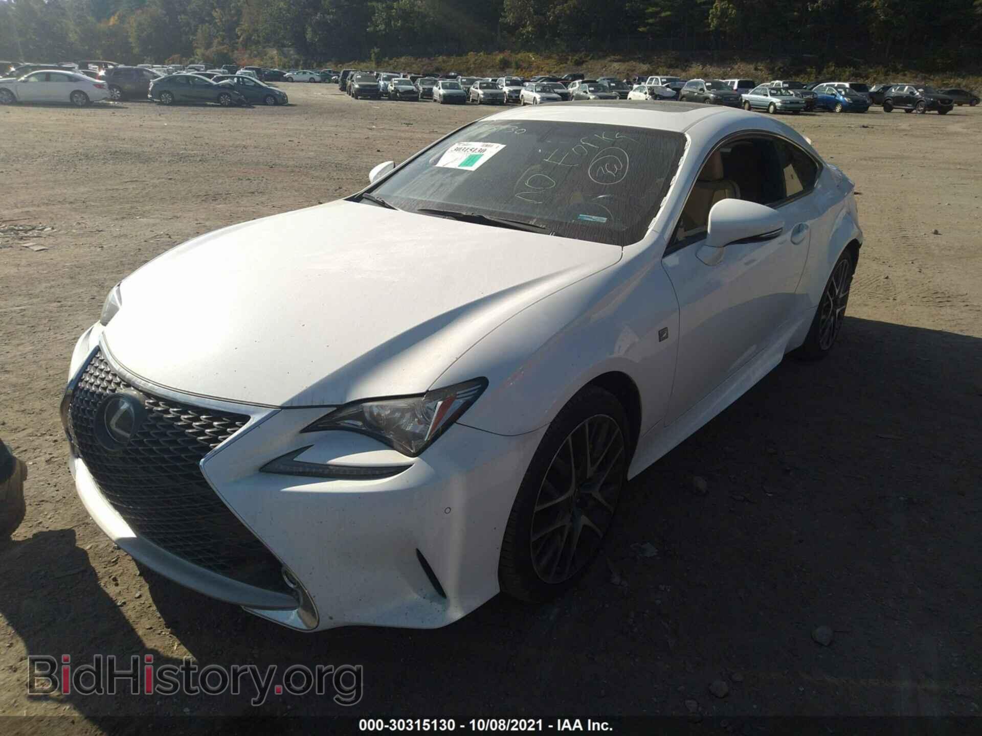2016 LEXUS RC 350 - VIN: JTHSE5BC2G5006067 - Фото 2