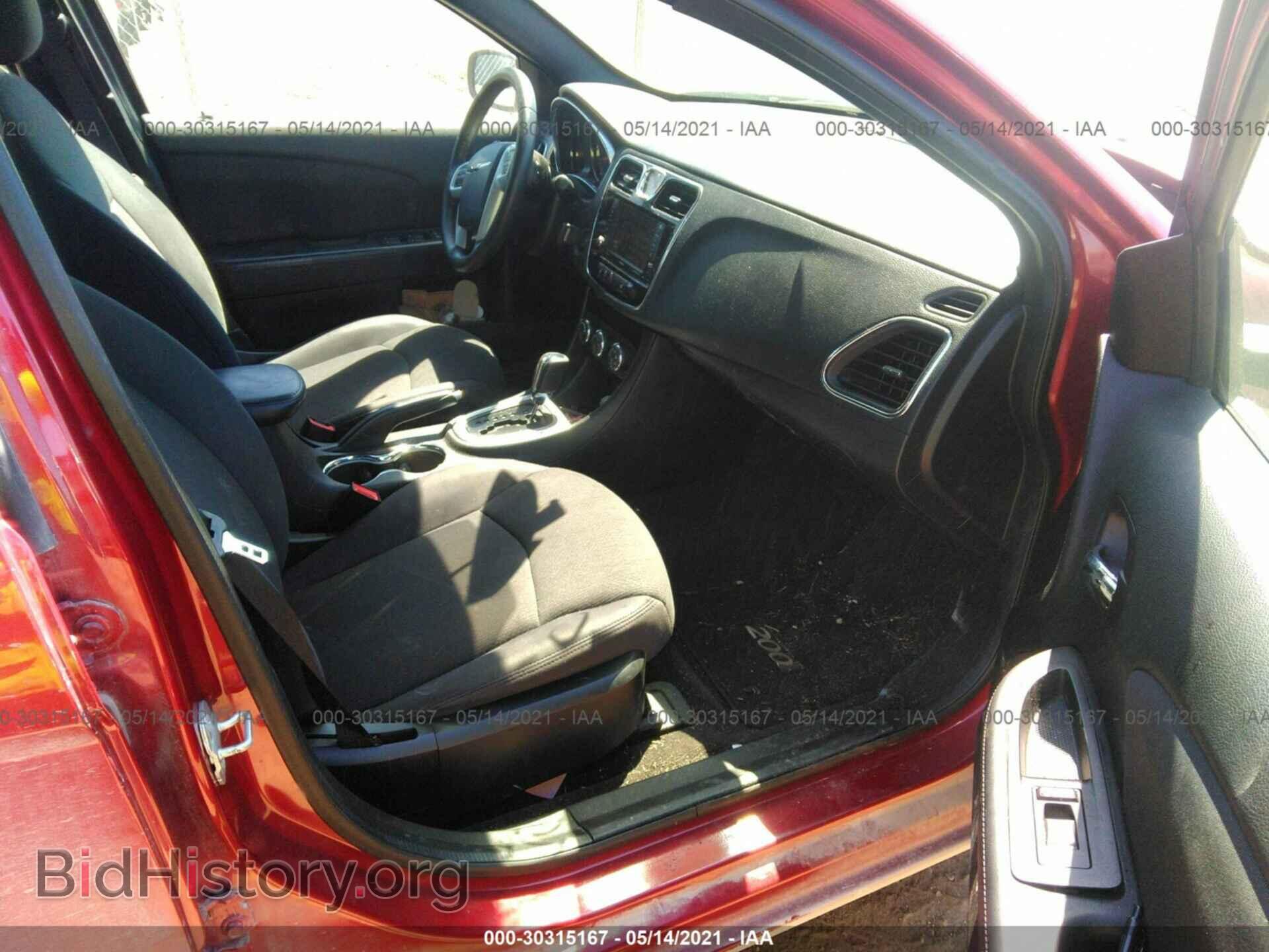 2014 CHRYSLER 200 - VIN: 1C3CCBBB9EN158530 - Фото 5