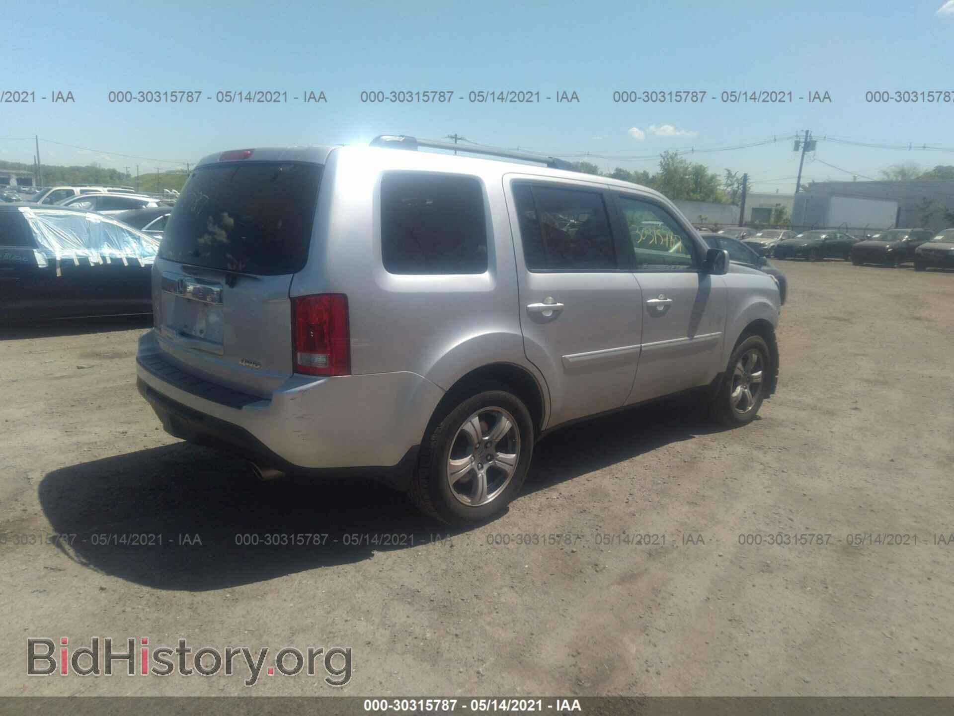 2012 HONDA PILOT - VIN: 5FNYF4H75CB018784 - Фото 4