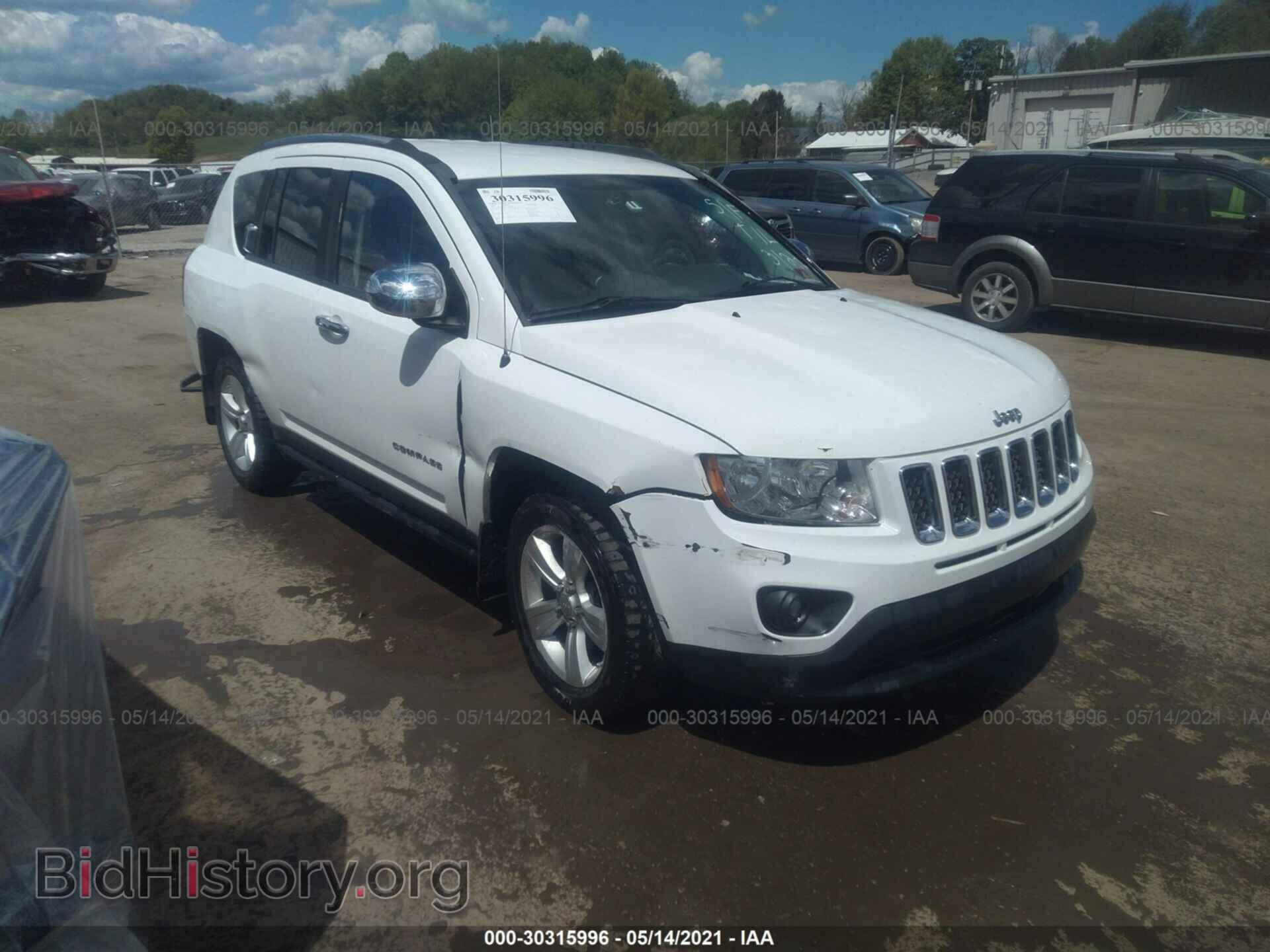 Фотография 1C4NJDBB2CD621200 - JEEP COMPASS 2012