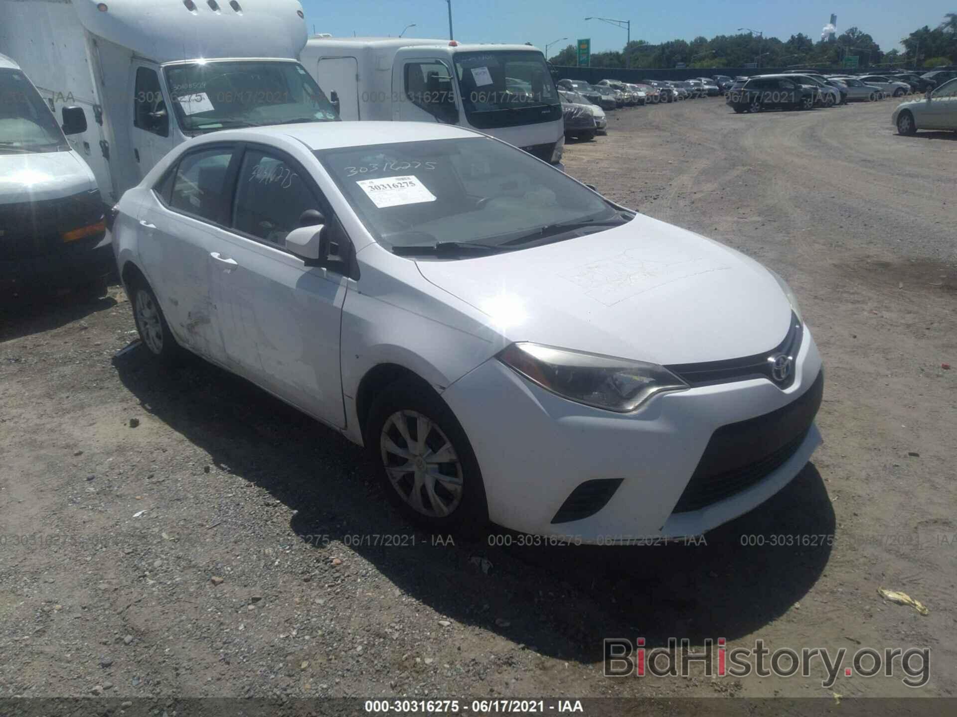 Photo 2T1BURHE9EC084446 - TOYOTA COROLLA 2014