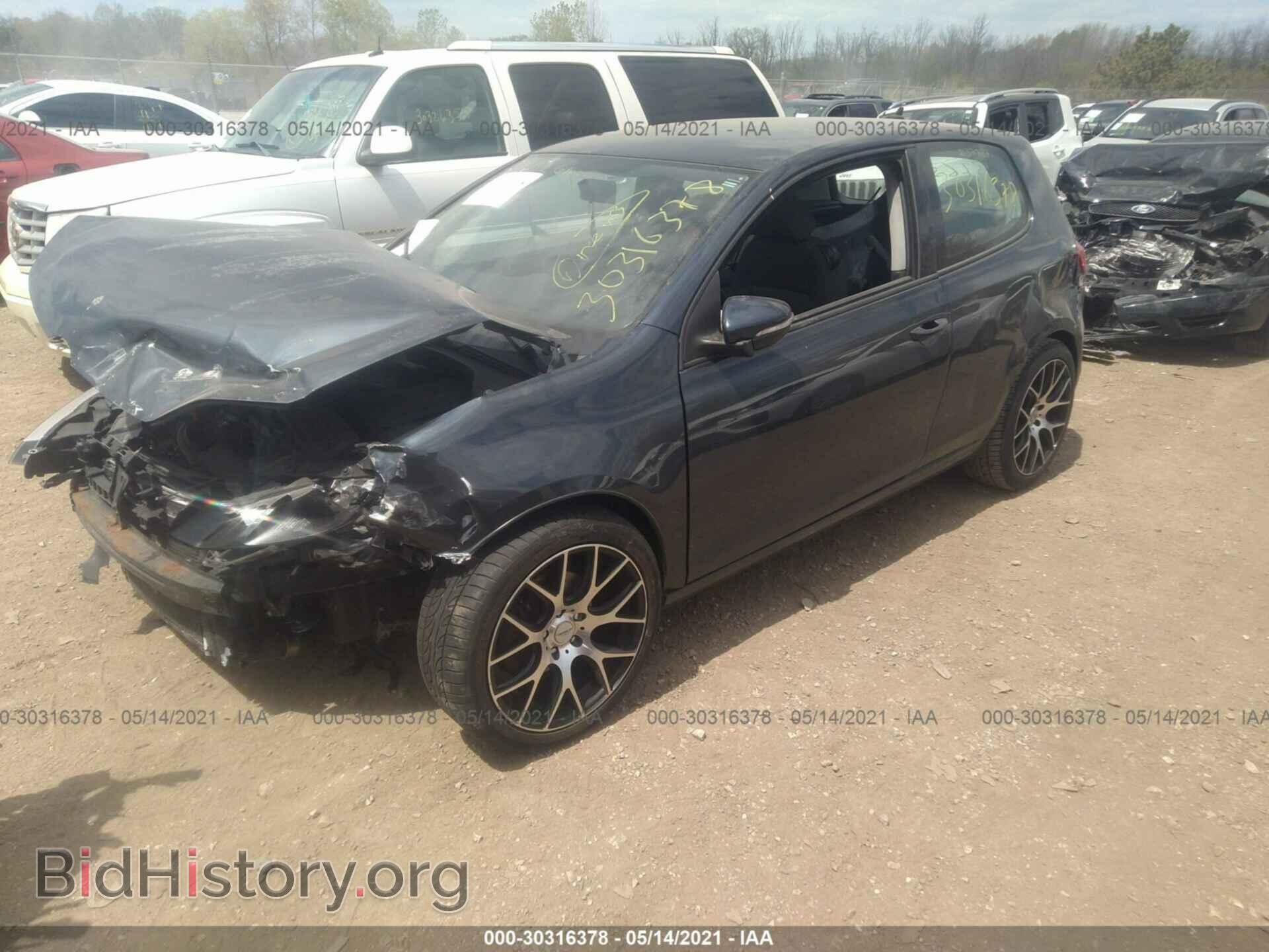 2012 VOLKSWAGEN GOLF - VIN: WVWBM7AJ1CW202067 - Фото 2