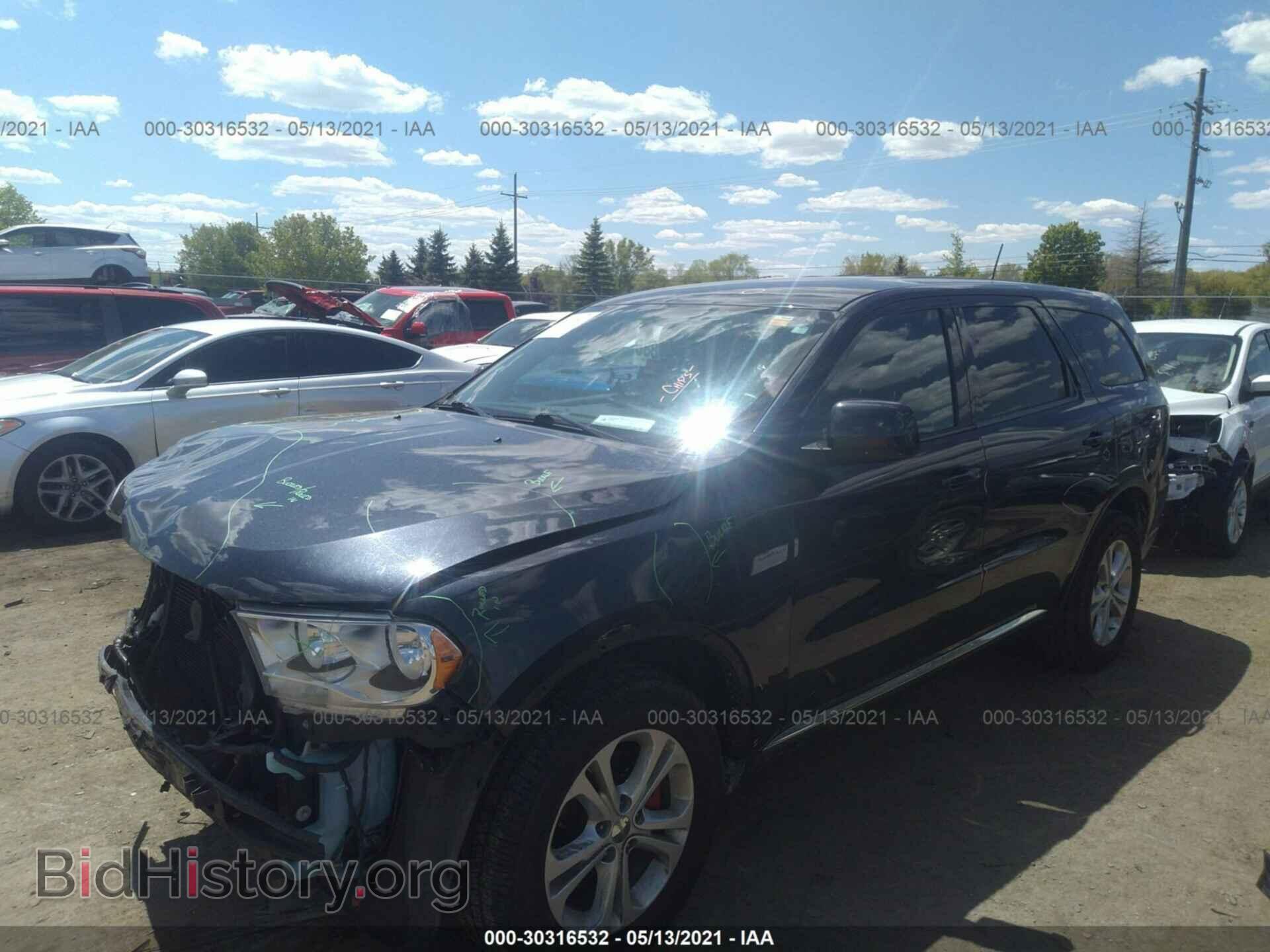 2013 DODGE DURANGO - VIN: 1C4RDJAG5DC596501 - Photo 2
