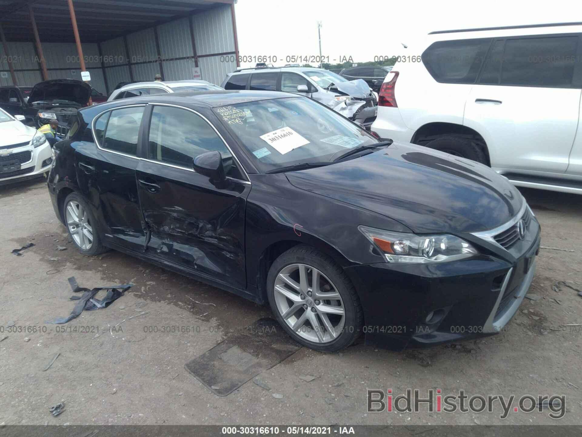 Photo JTHKD5BH9F2212579 - LEXUS CT 200H 2015