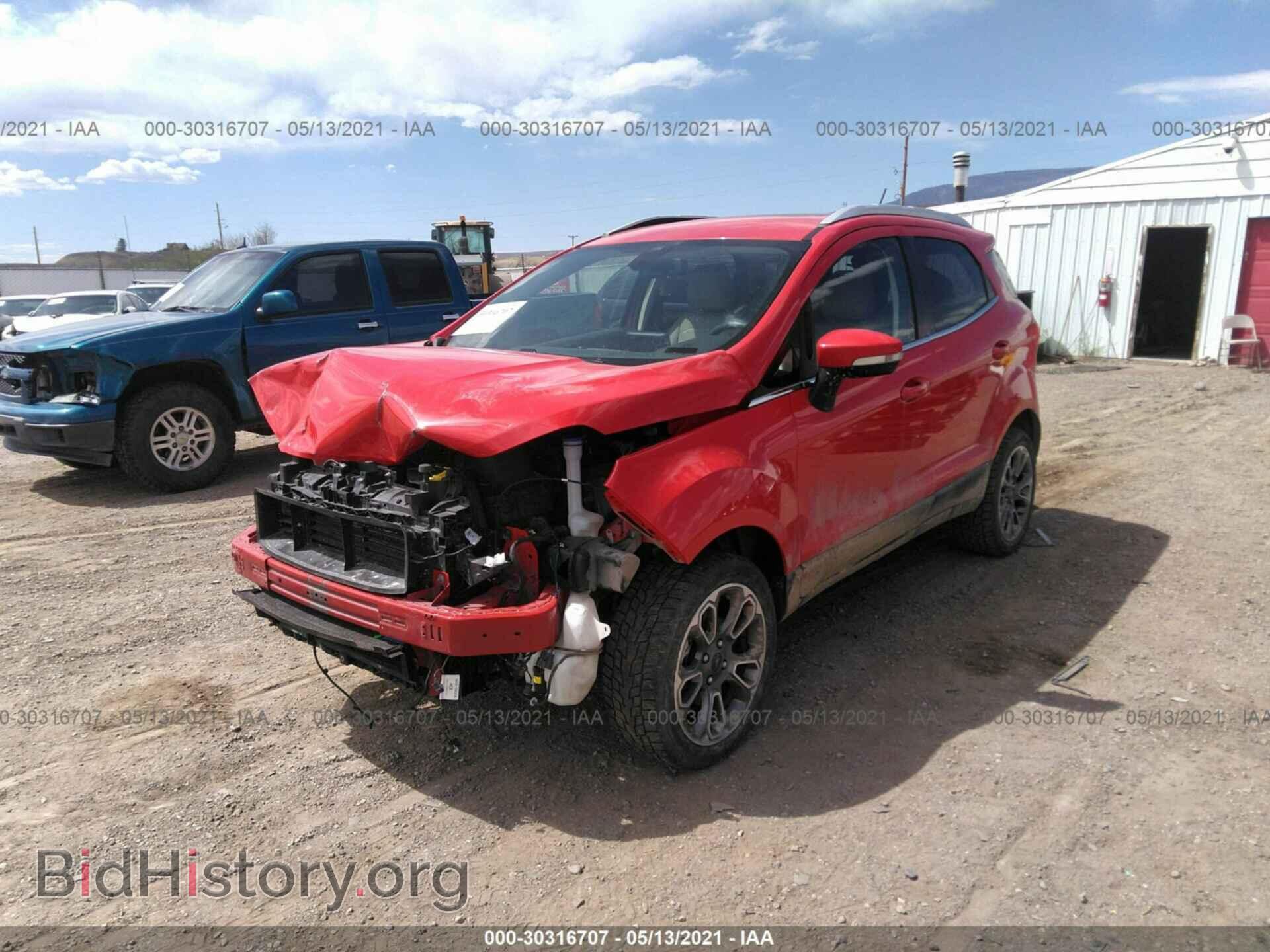 2019 FORD ECOSPORT - VIN: MAJ6S3KL8KC309526 - Photo 2