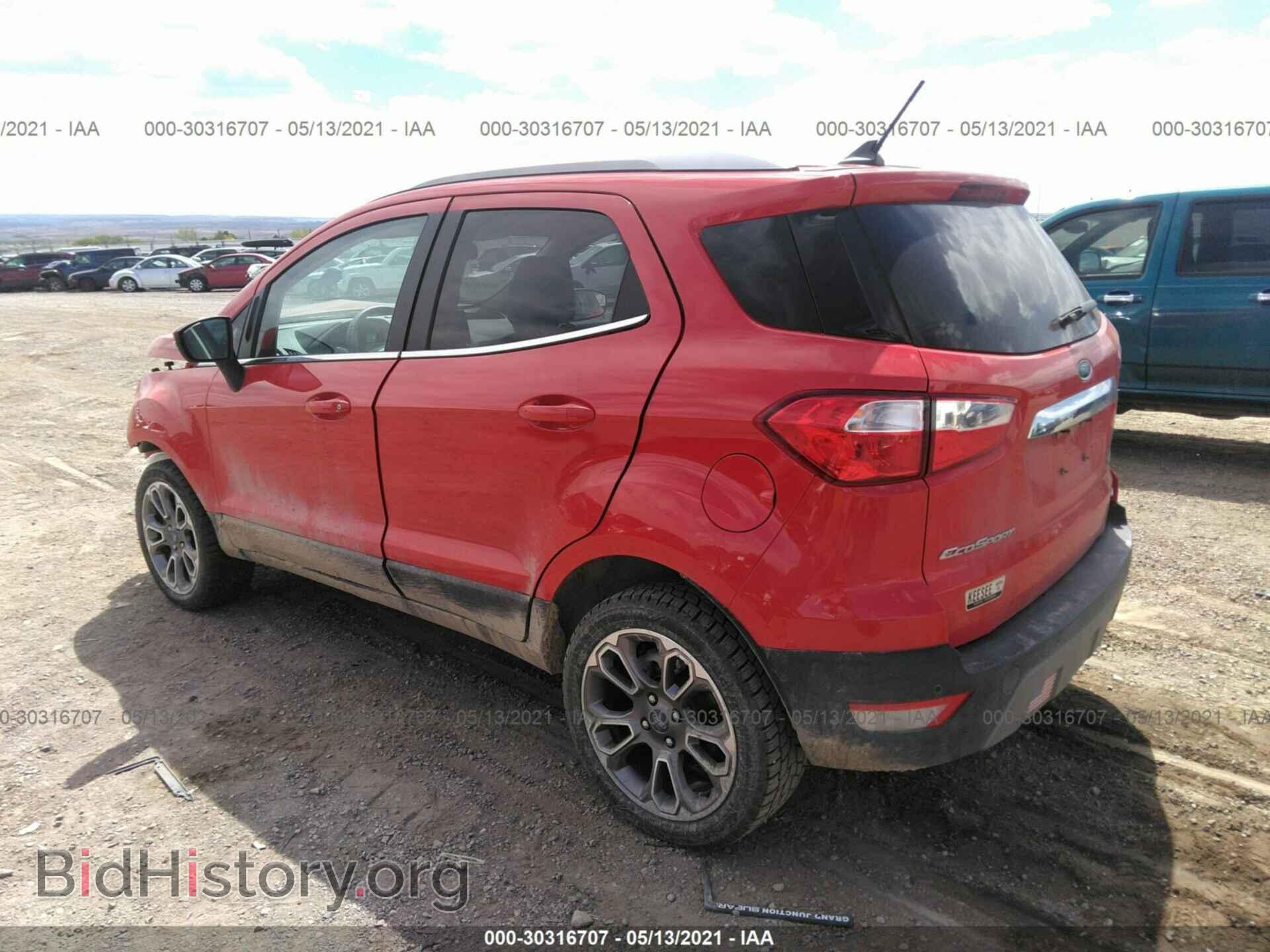 2019 FORD ECOSPORT - VIN: MAJ6S3KL8KC309526 - Photo 3