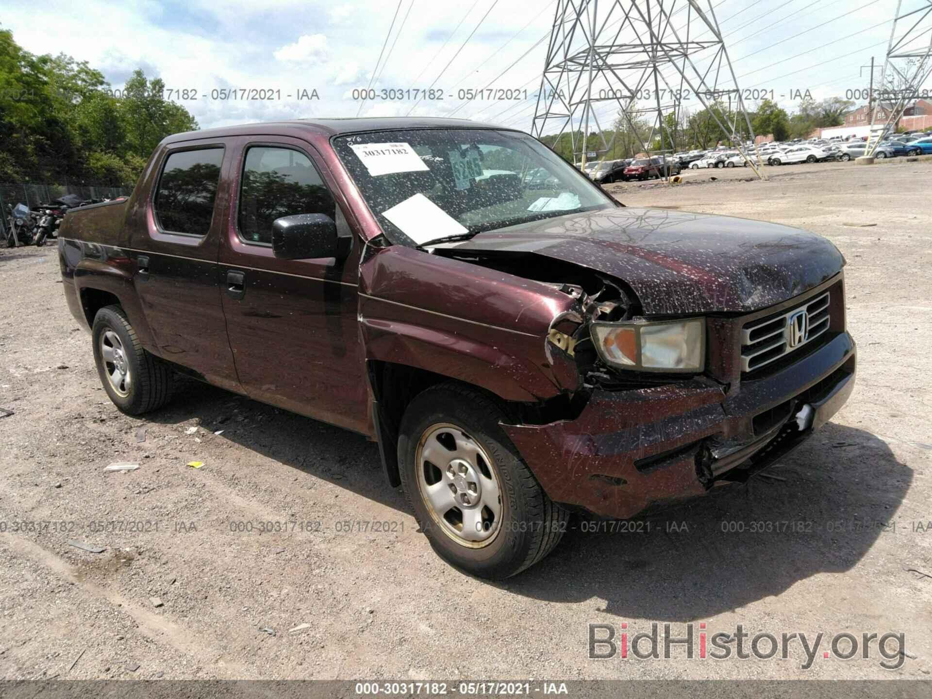 Photo 2HJYK16247H545311 - HONDA RIDGELINE 2007