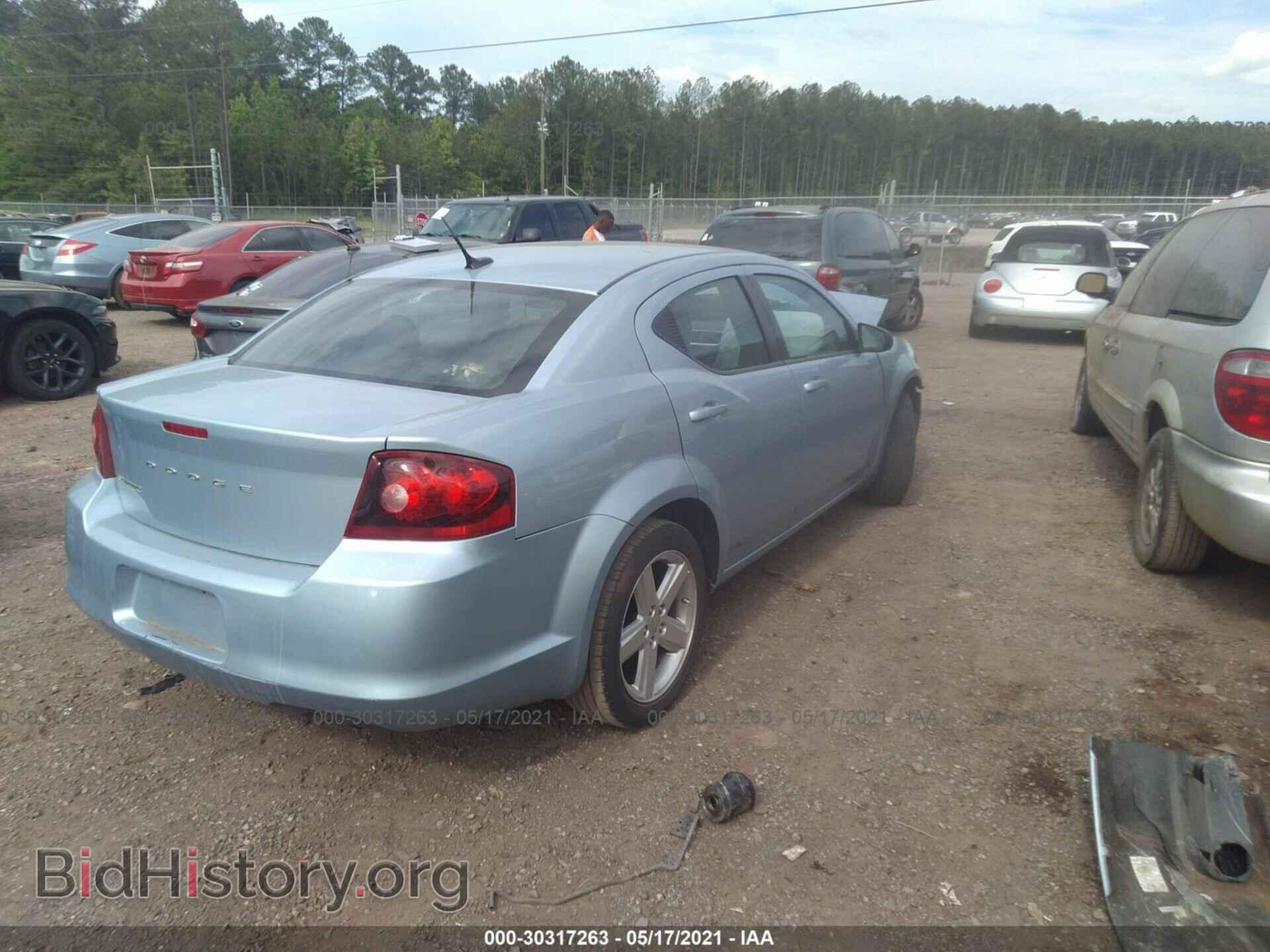 2013 DODGE AVENGER - VIN: 1C3CDZAB7DN707664 - Фото 4