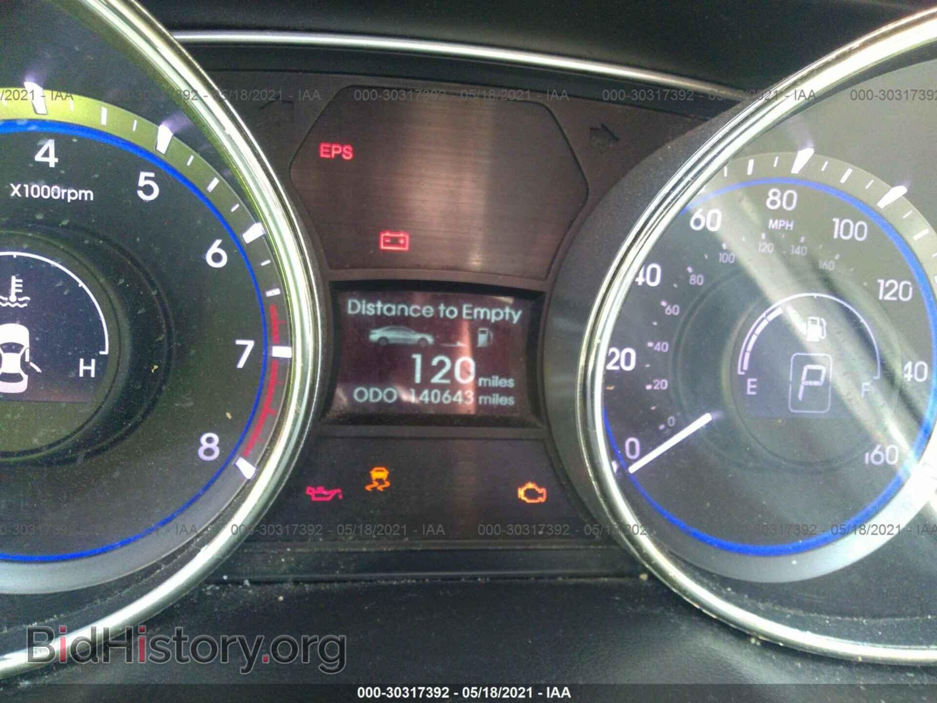 2012 HYUNDAI SONATA - VIN: 5NPEB4AC0CH456247 - Фото 7