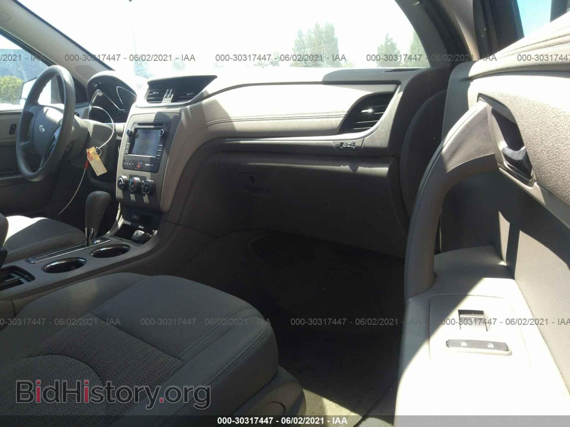 2016 CHEVROLET TRAVERSE - VIN: 1GNKRFKD6GJ301188 - Фото 5
