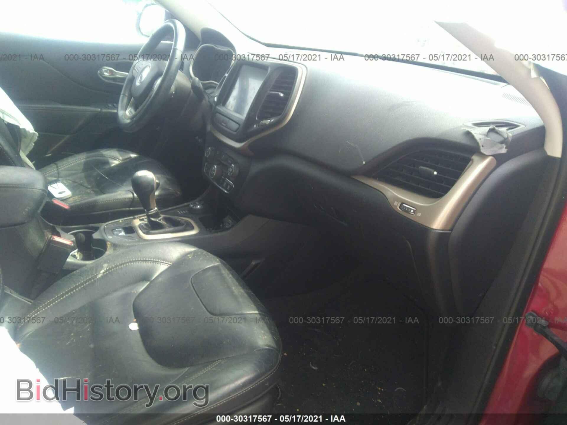 2016 JEEP CHEROKEE - VIN: 1C4PJMDBXGW276708 - Фото 5