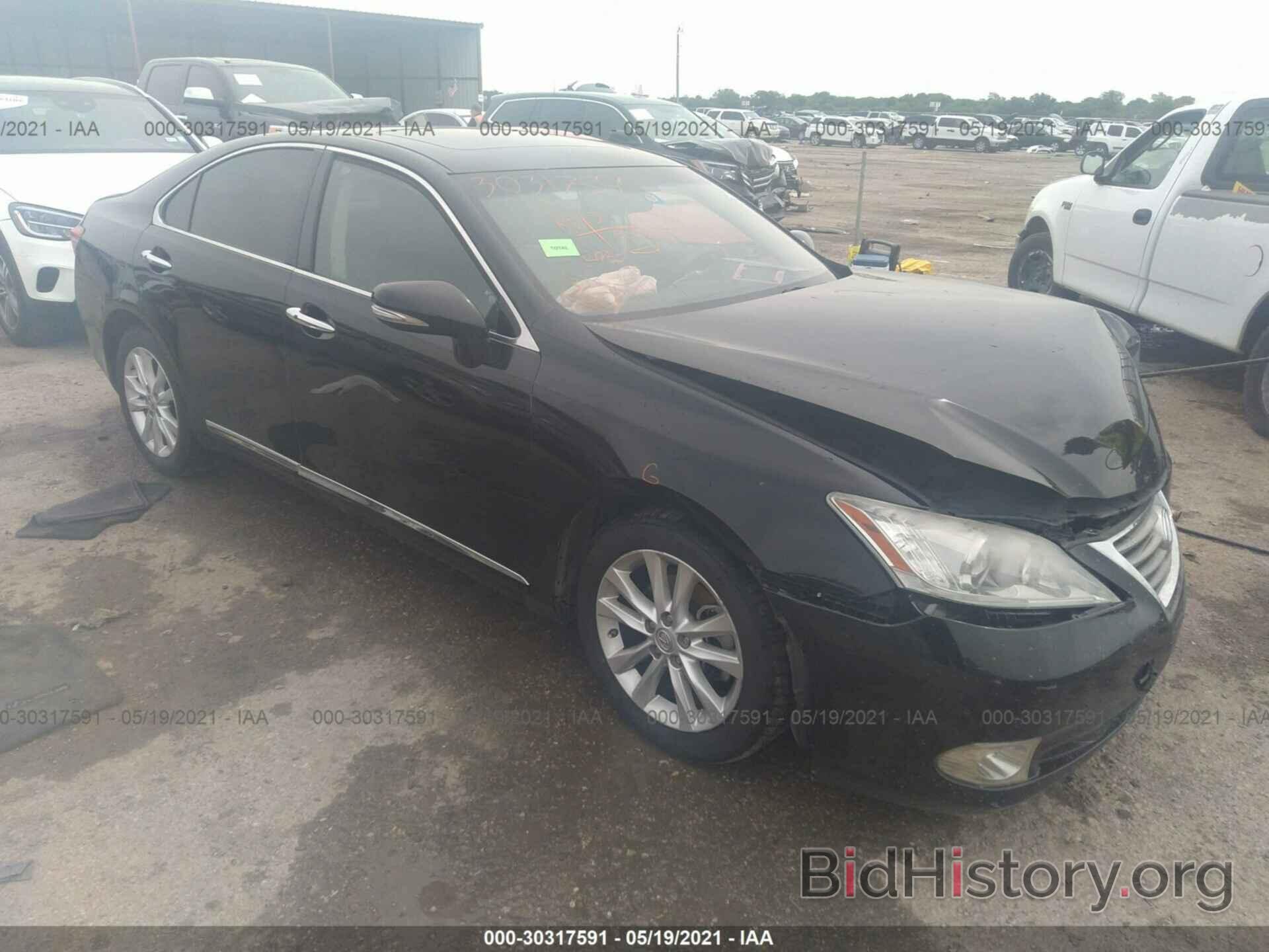 Photo JTHBK1EG3B2443571 - LEXUS ES 350 2011