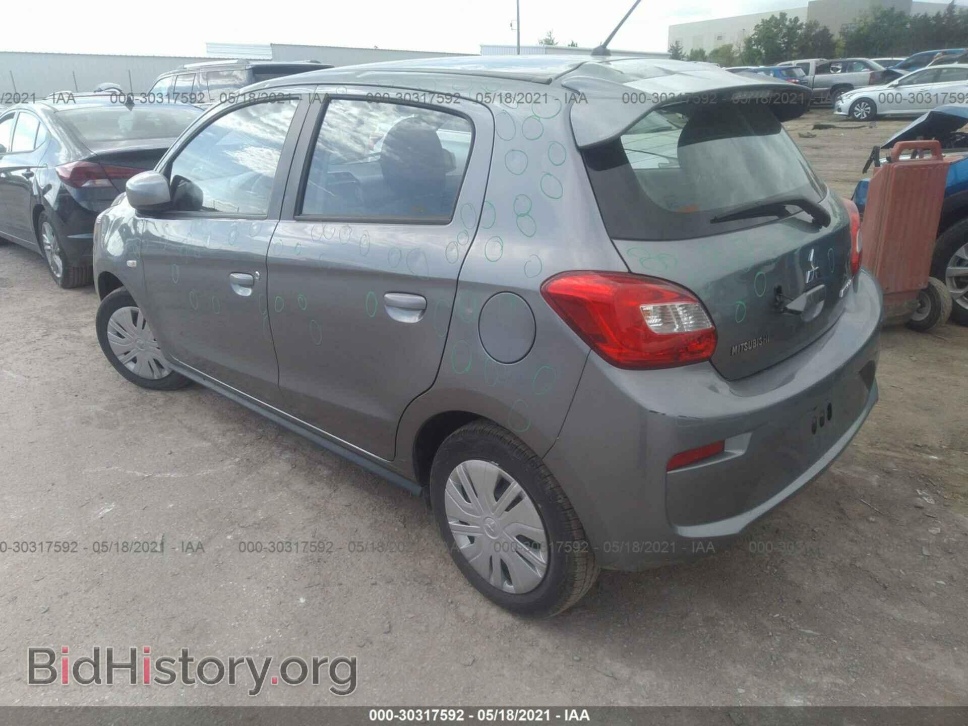 2019 MITSUBISHI MIRAGE - VIN: ML32A3HJ7KH013338 - Фото 3