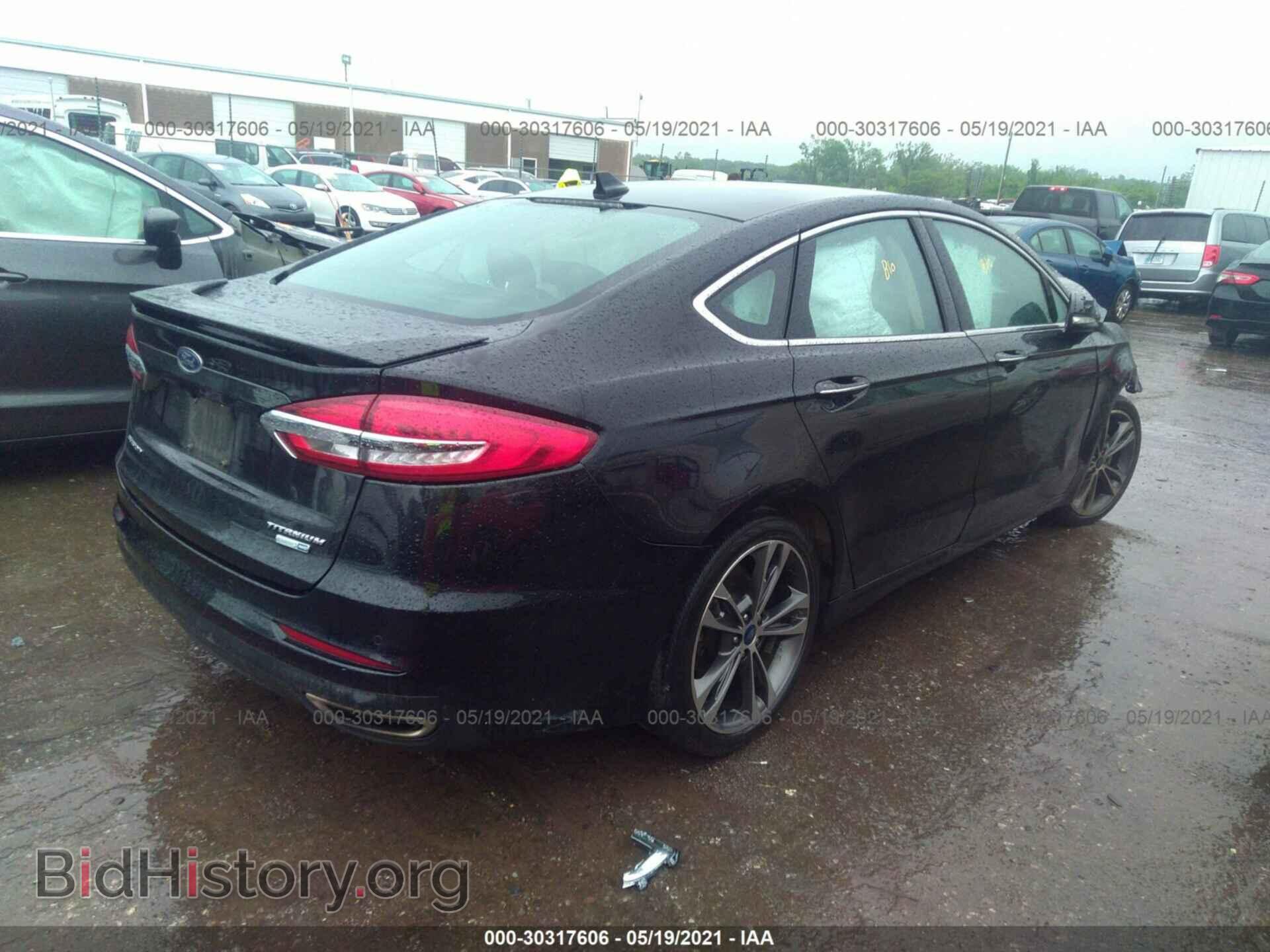 2020 FORD FUSION - VIN: 3FA6P0D98LR115910 - Фото 4