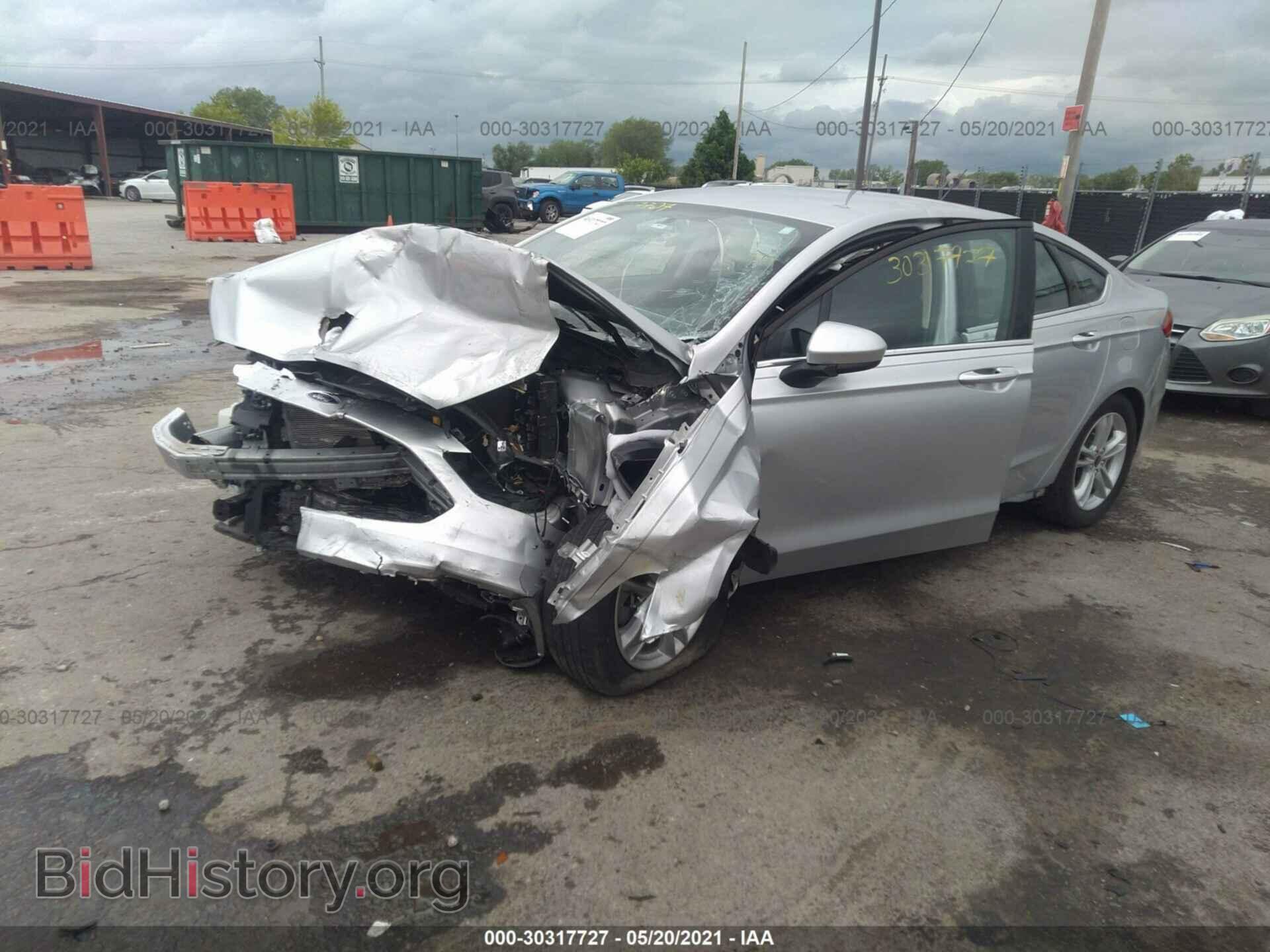 2018 FORD FUSION - VIN: 3FA6P0HD3JR252913 - Фото 2