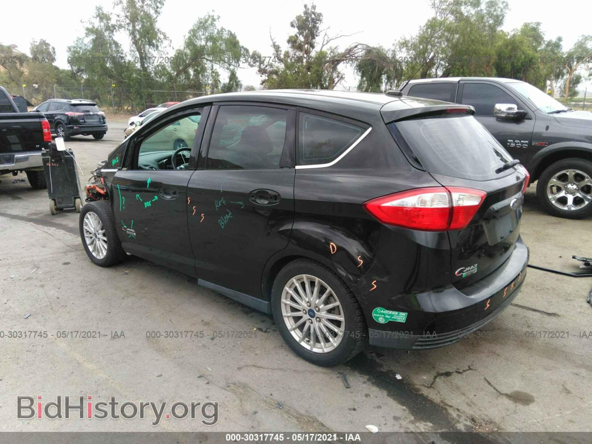 2014 FORD C-MAX ENERGI - VIN: 1FADP5CU7EL520474 - Фото 3