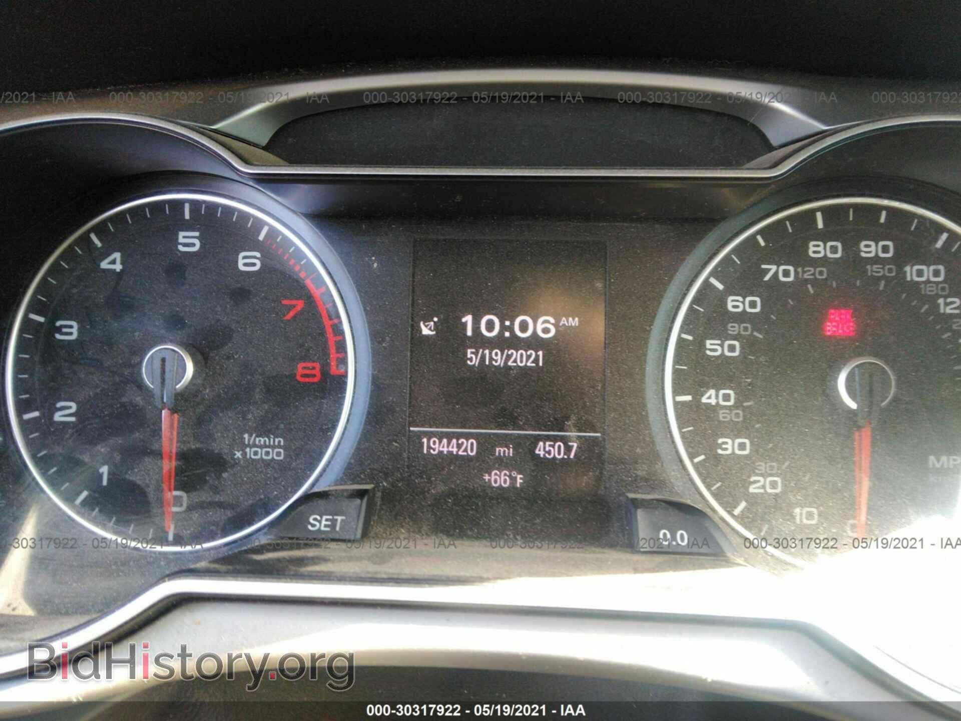 2013 AUDI A4 - VIN: WAUKFBFL3DA096403 - Photo 7